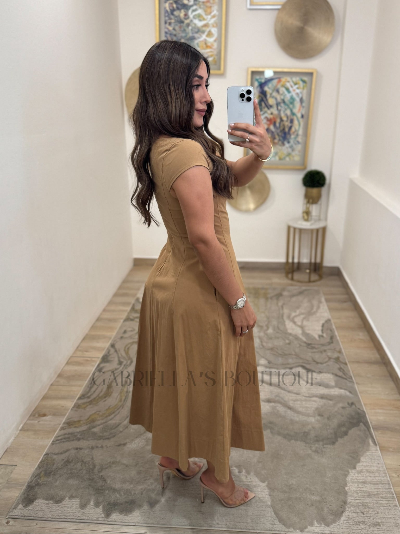 VESTIDO CAFÉ