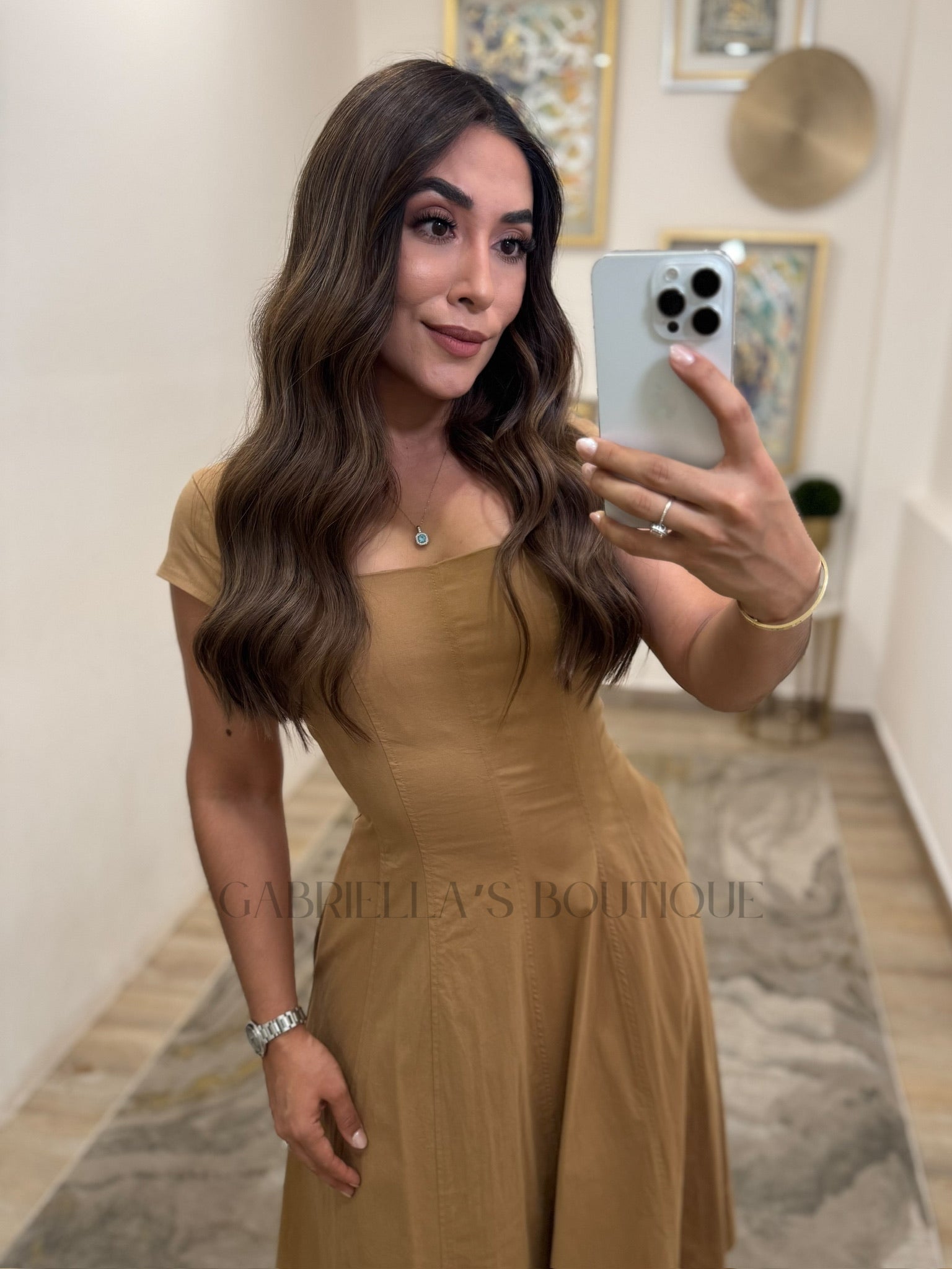 VESTIDO CAFÉ