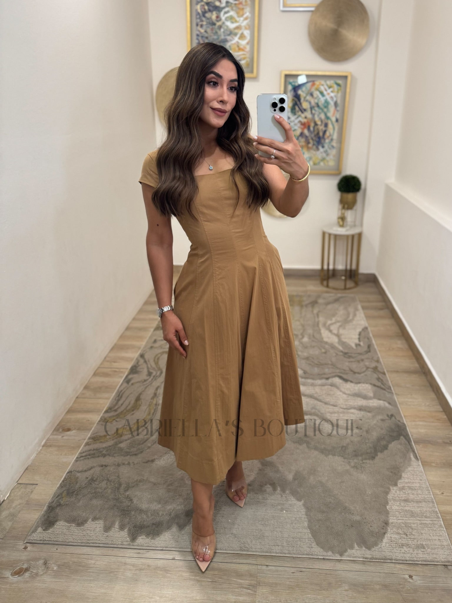 VESTIDO CAFÉ