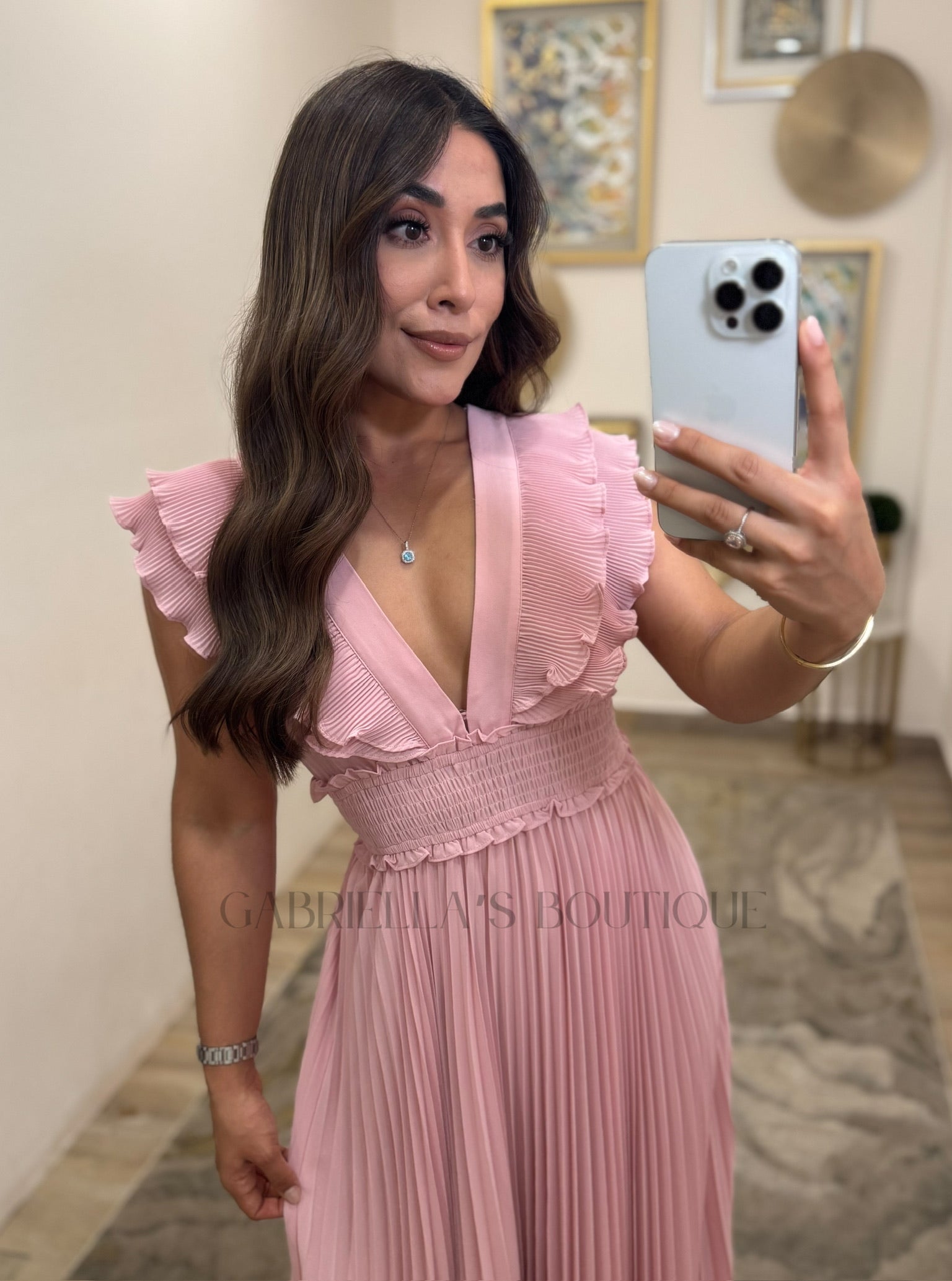 VESTIDO ROSA