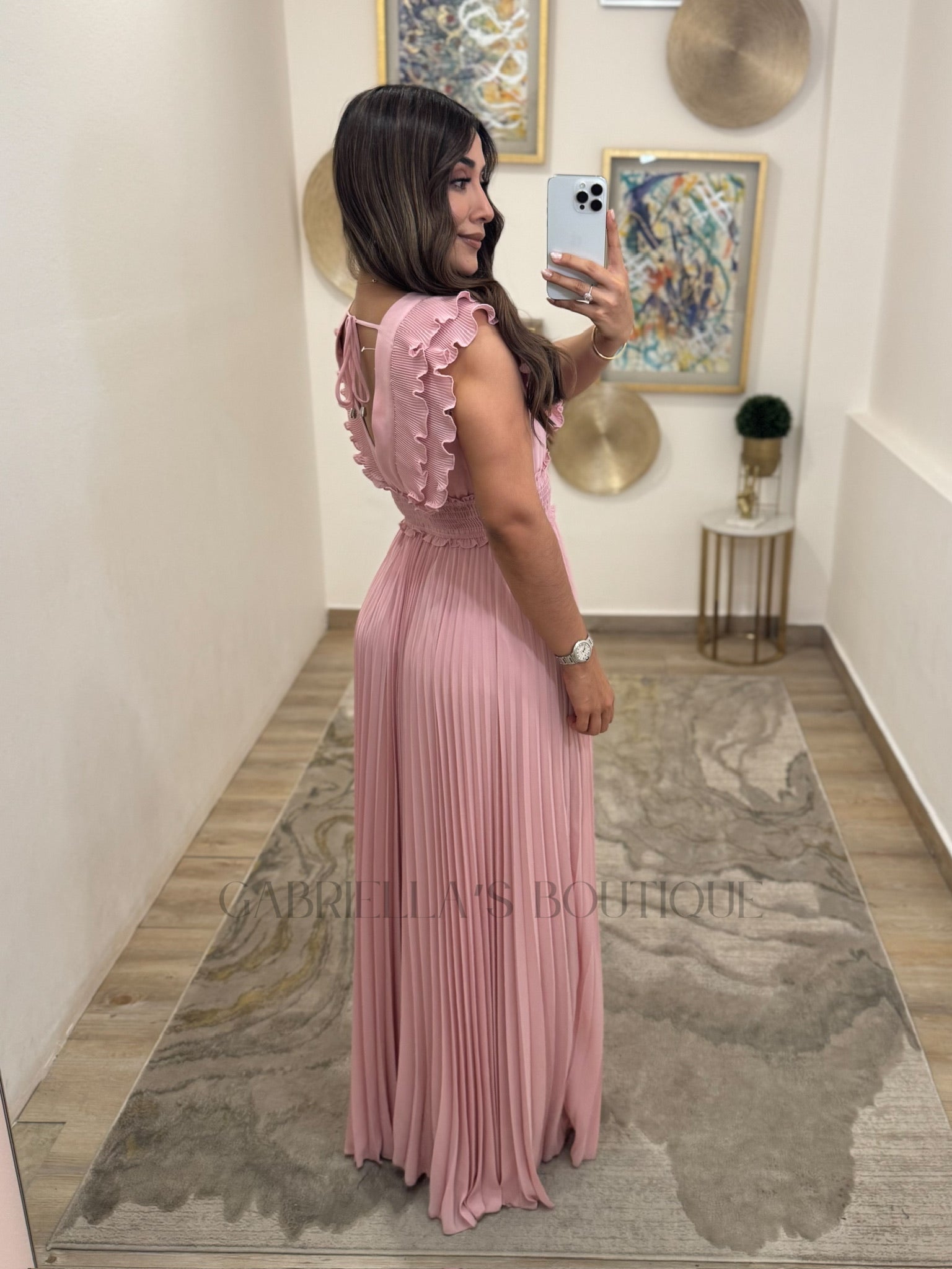 VESTIDO ROSA