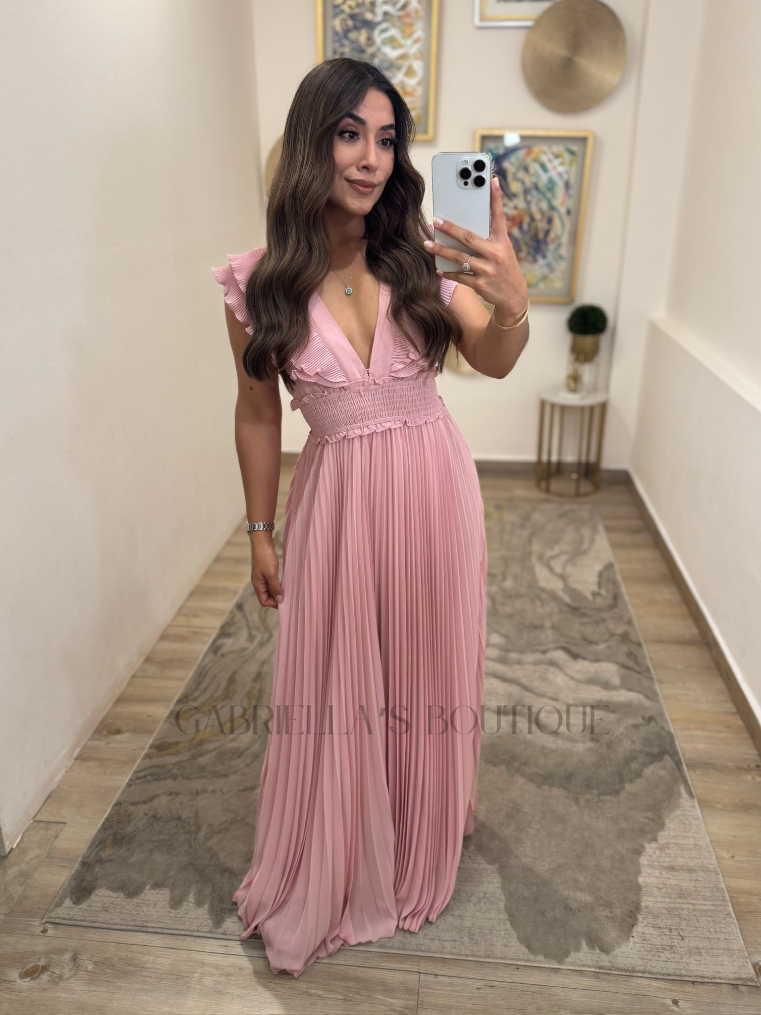 VESTIDO ROSA