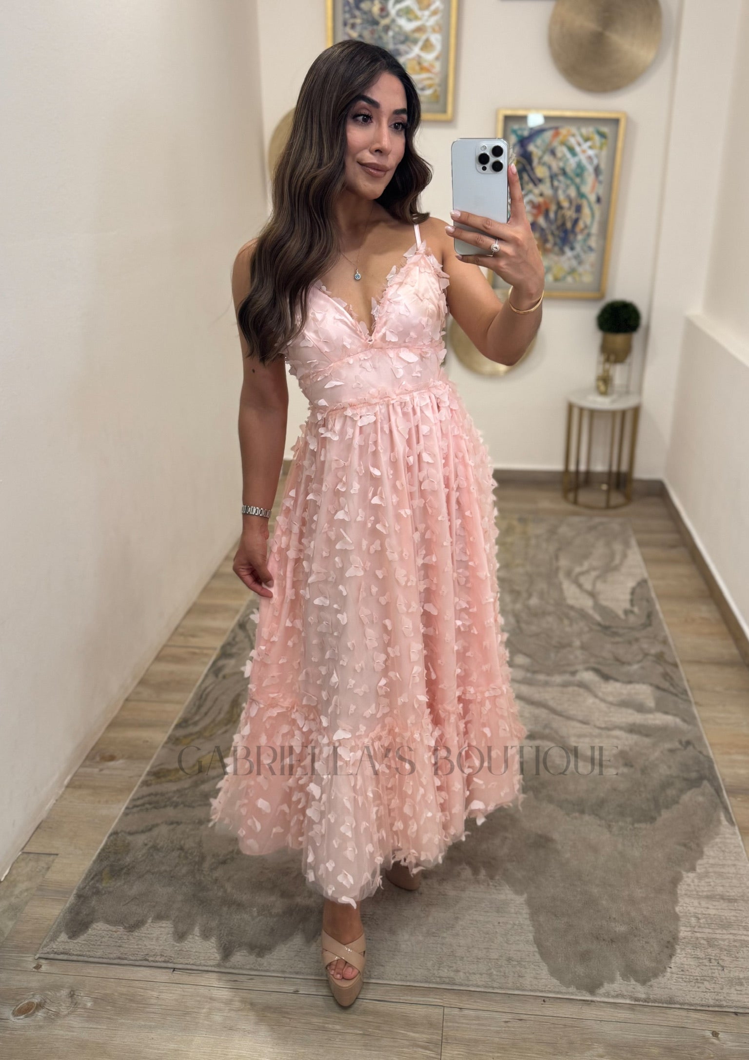 VESTIDO ROSA