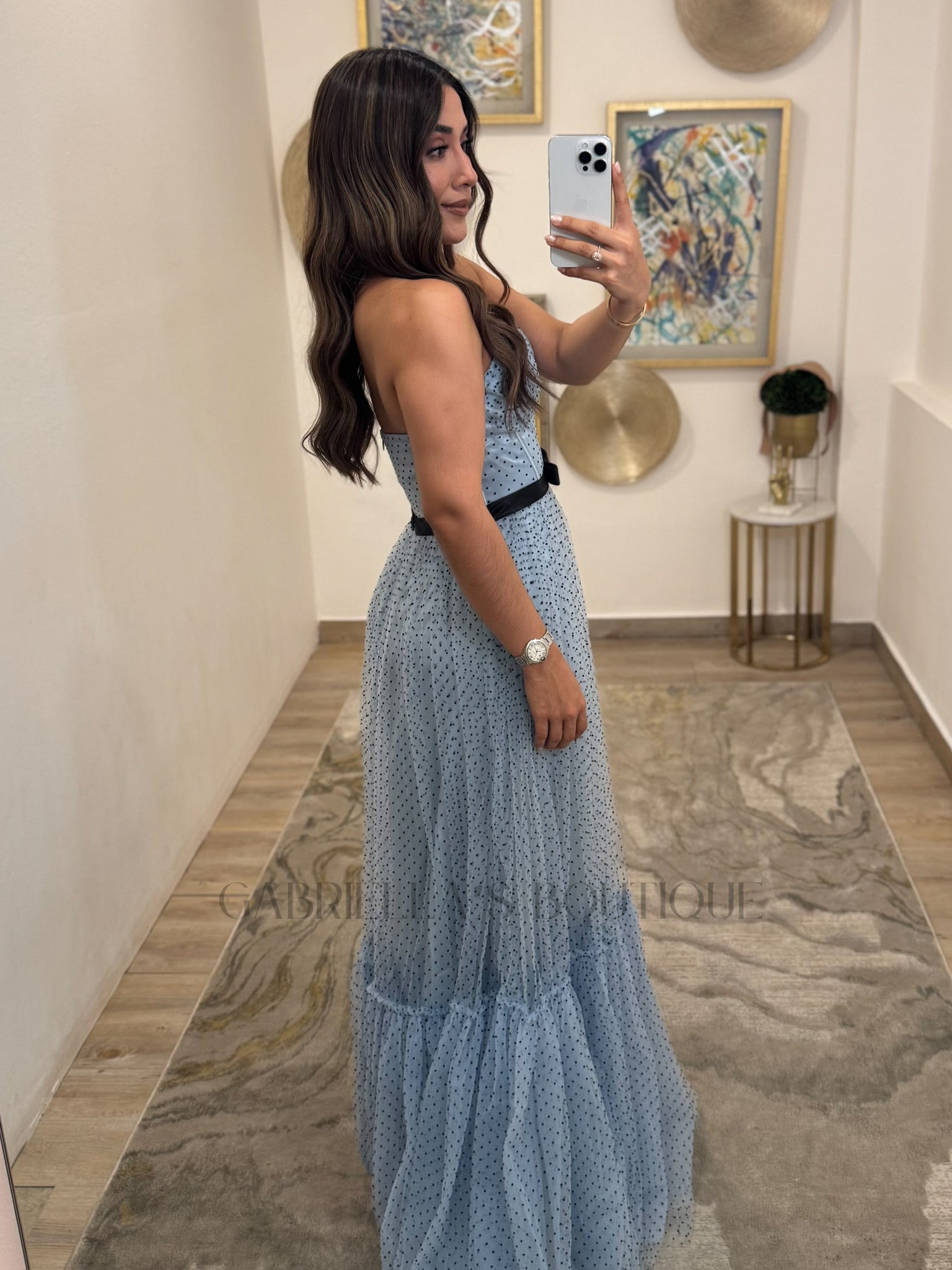 VESTIDO AZUL