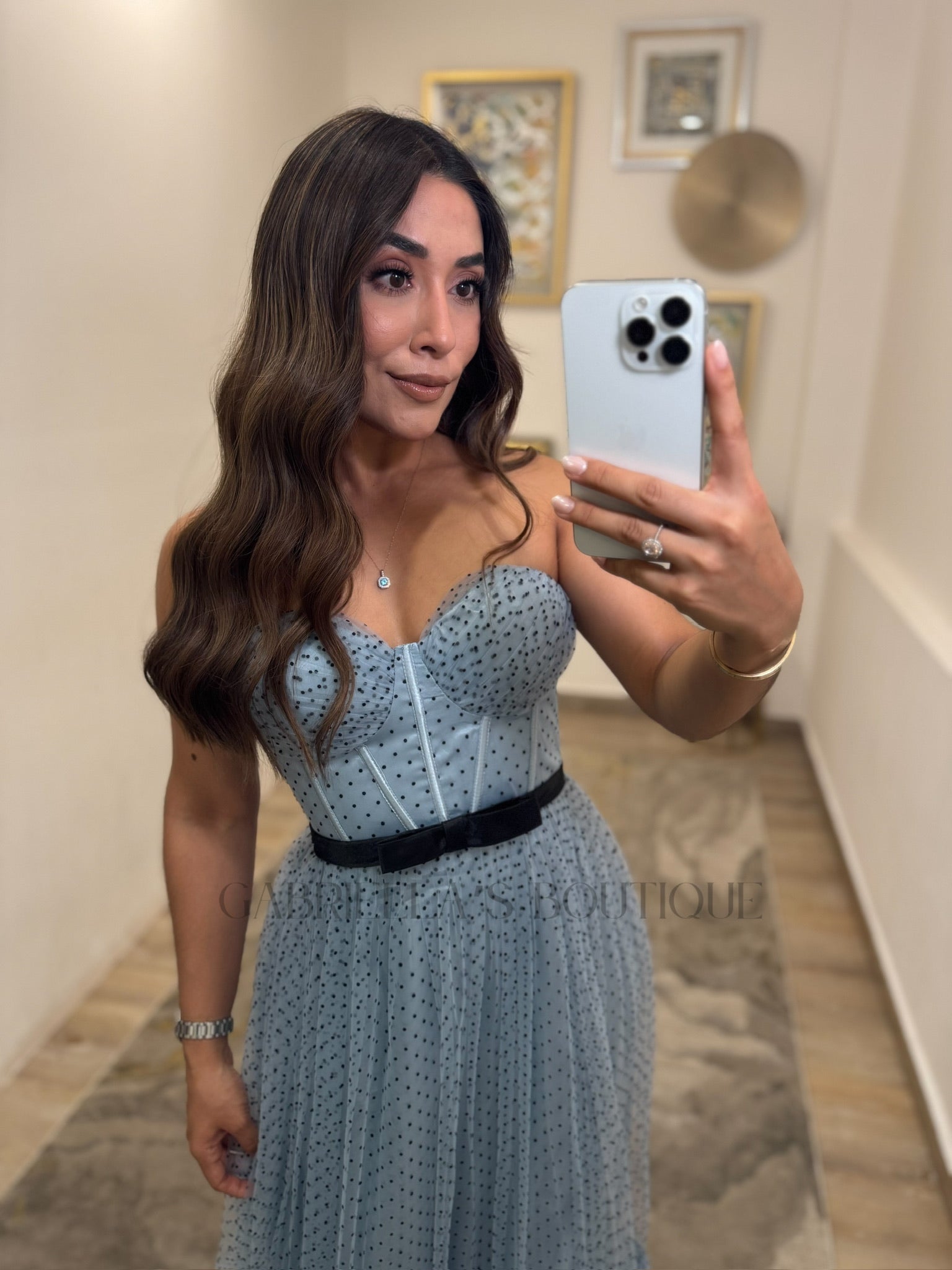 VESTIDO AZUL