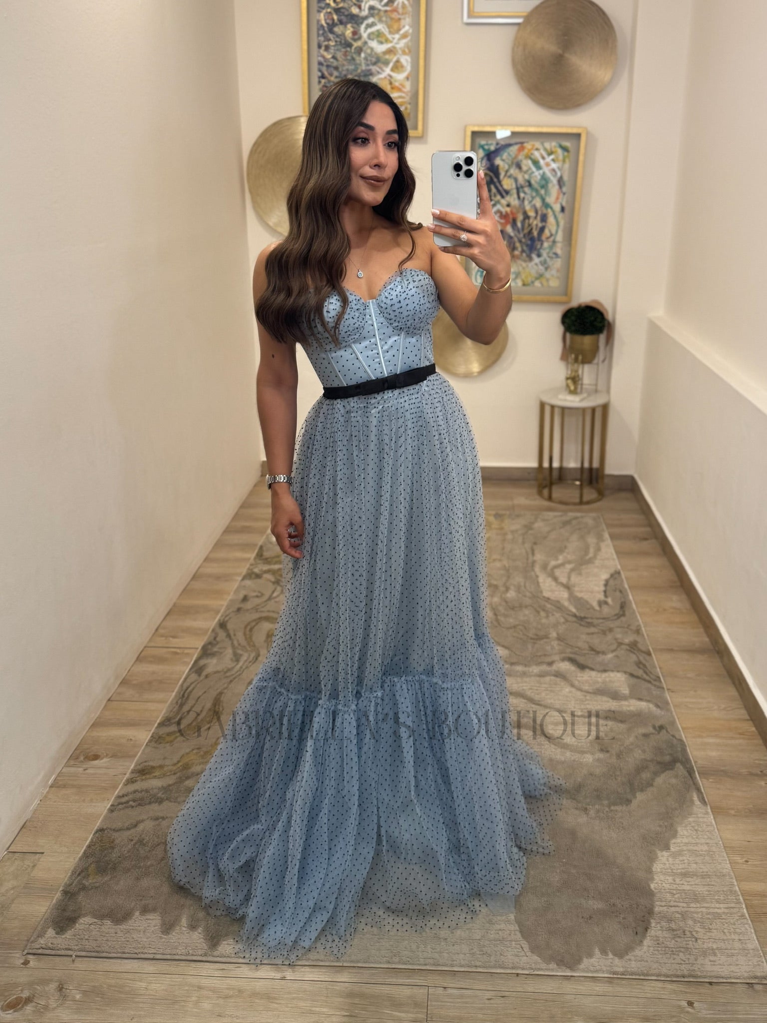 VESTIDO AZUL