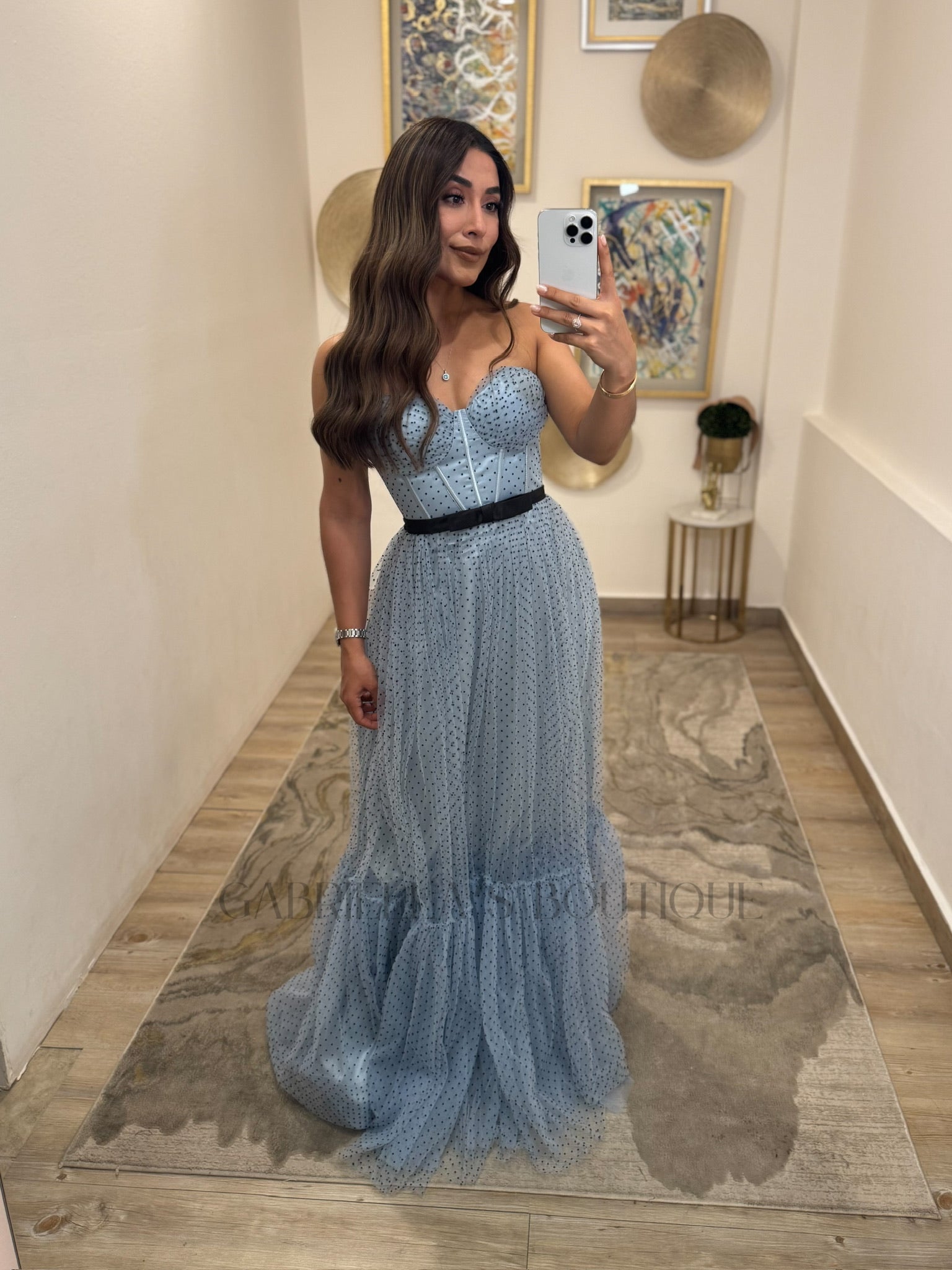 VESTIDO AZUL