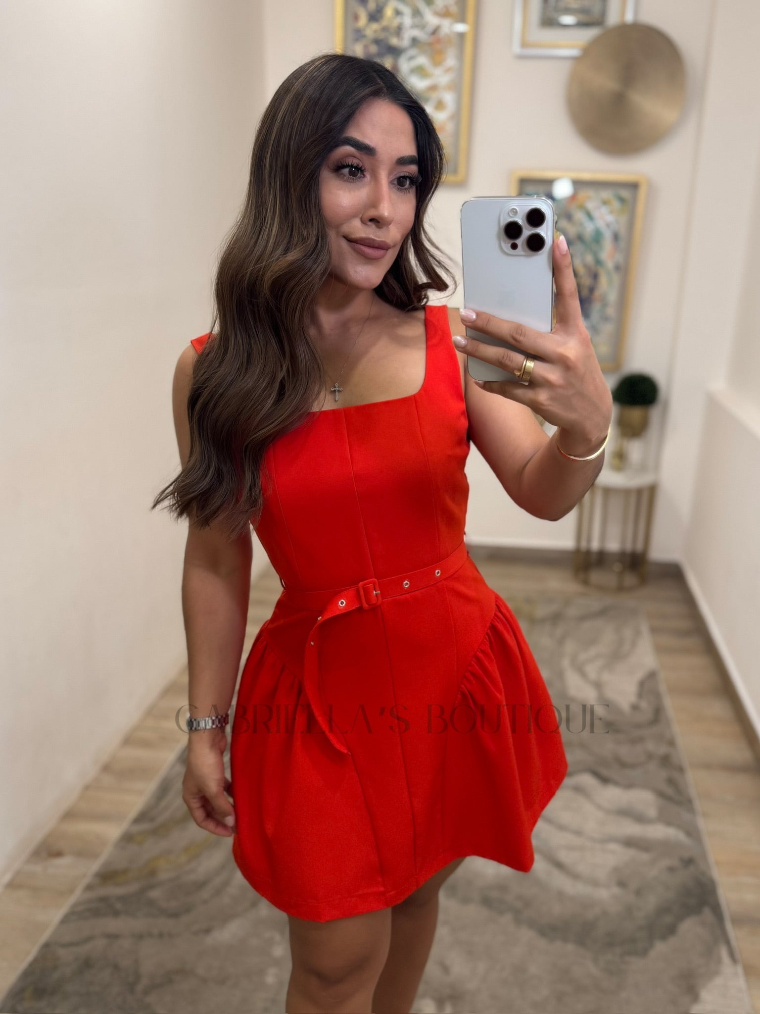 VESTIDO ROJO