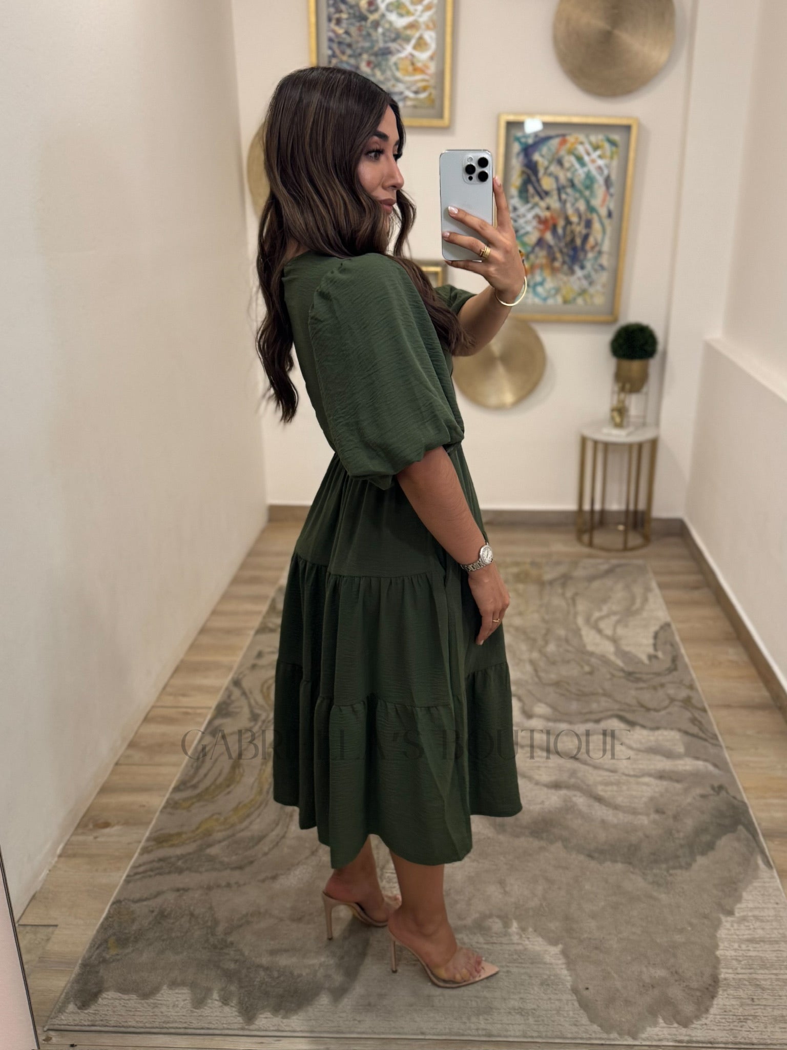 VESTIDO VERDE