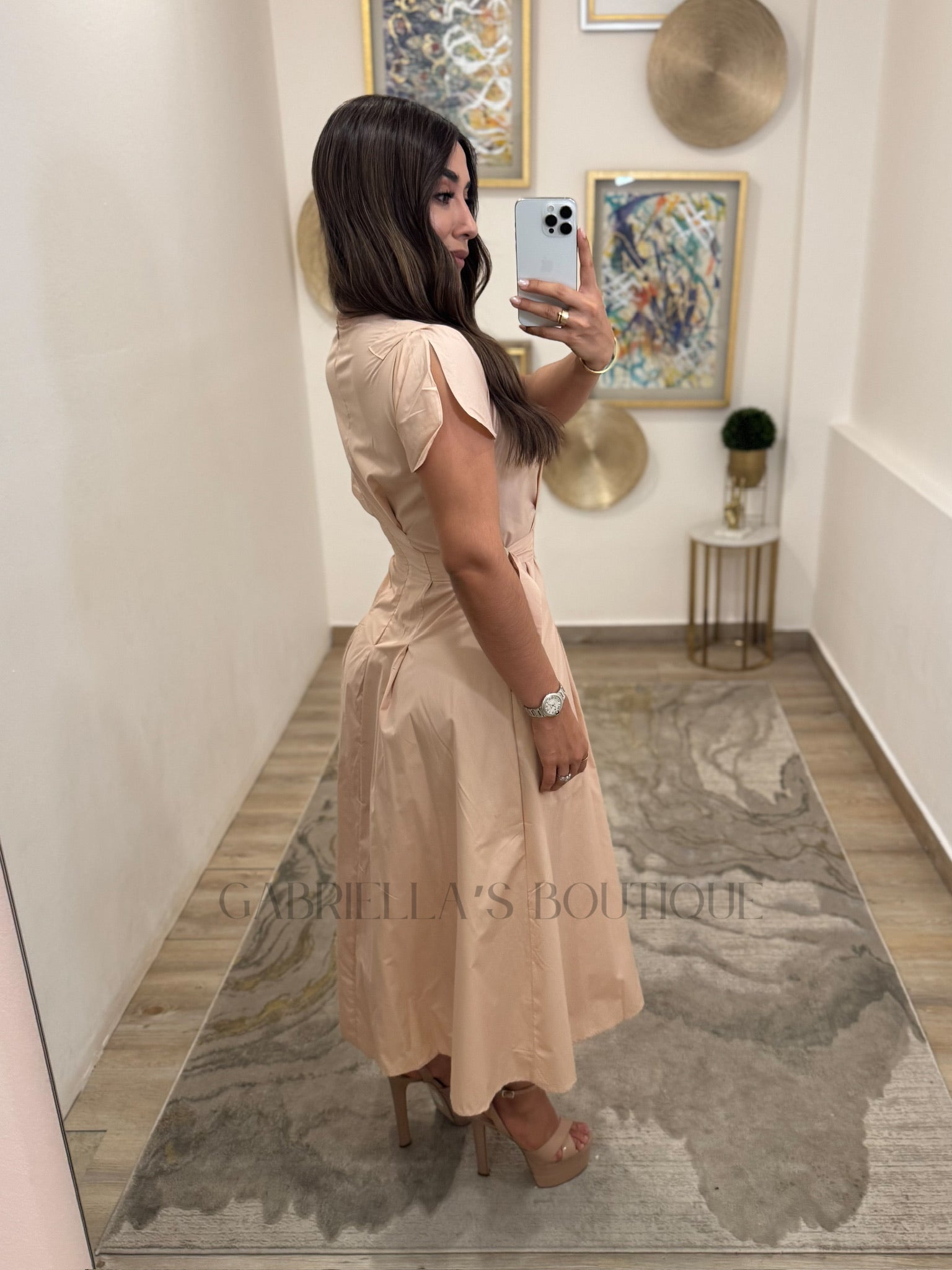 VESTIDO ROSA PALO