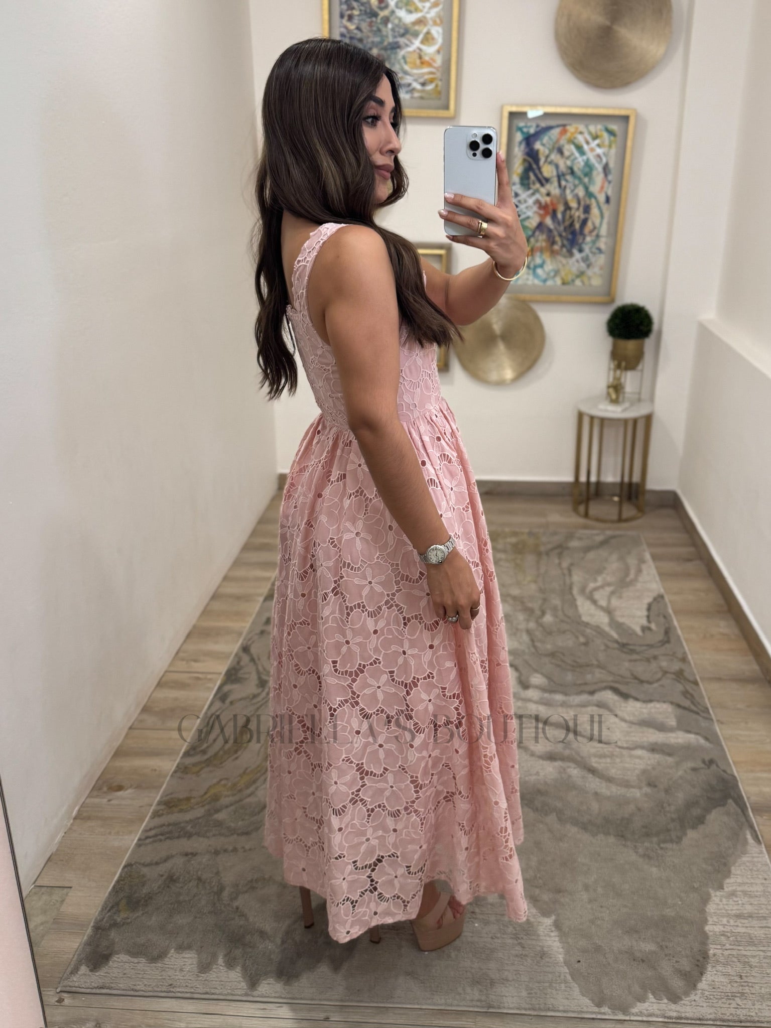 VESTIDO ROSA palo
