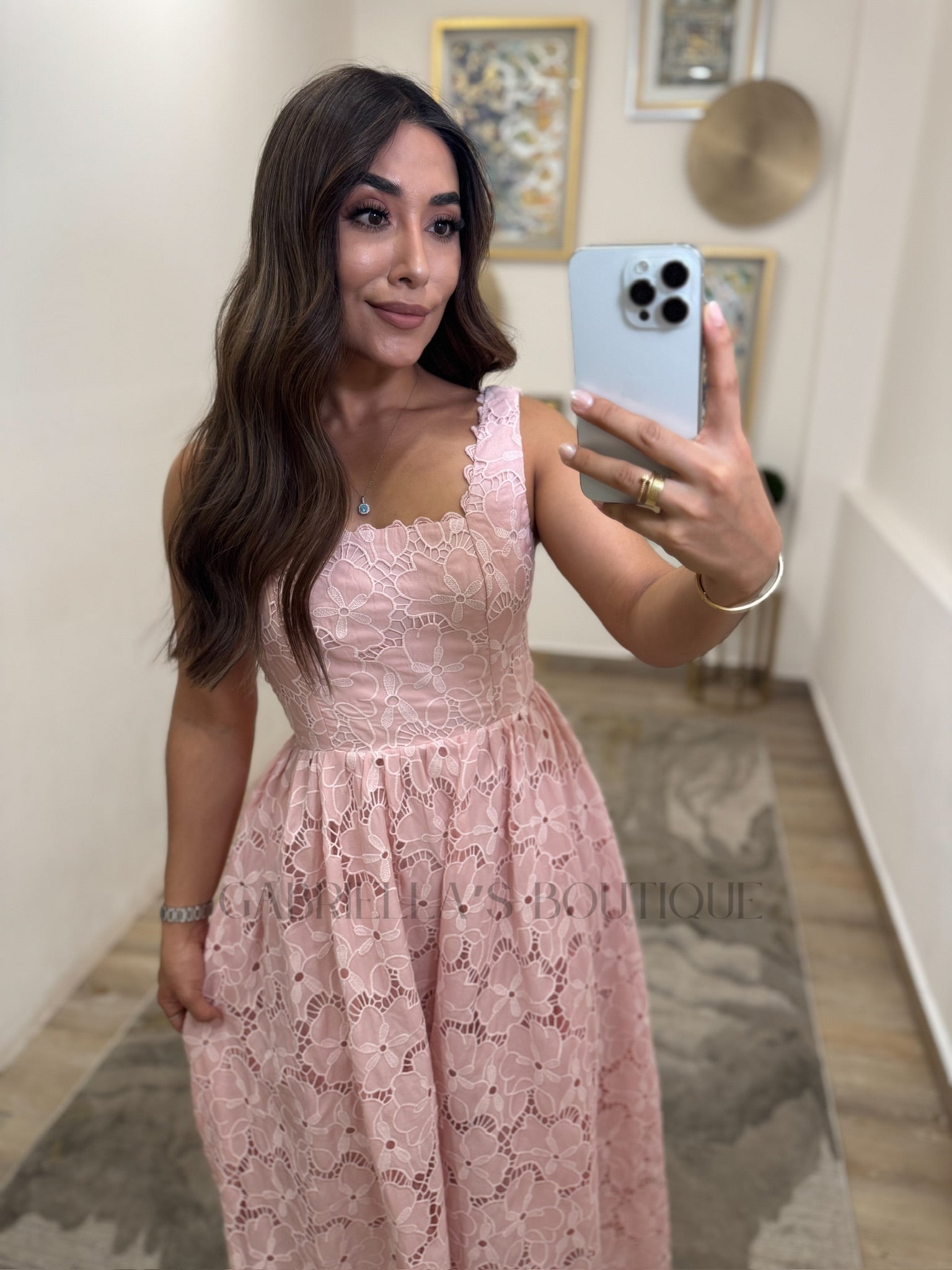 VESTIDO ROSA palo