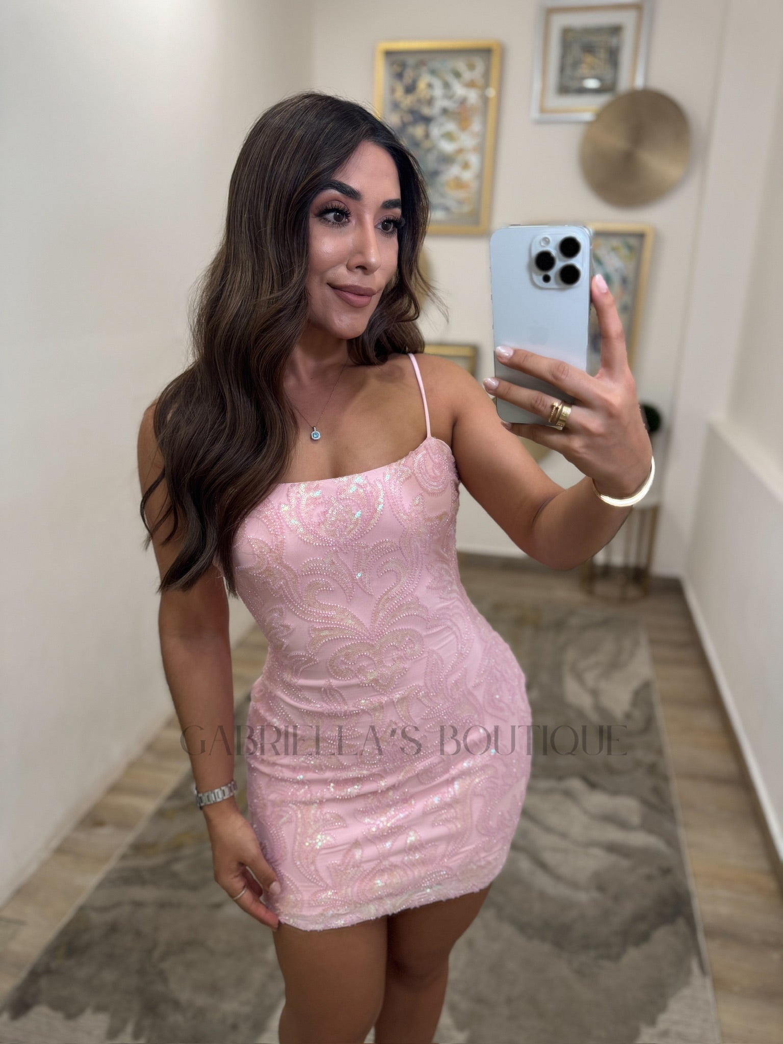 VESTIDO ROSA