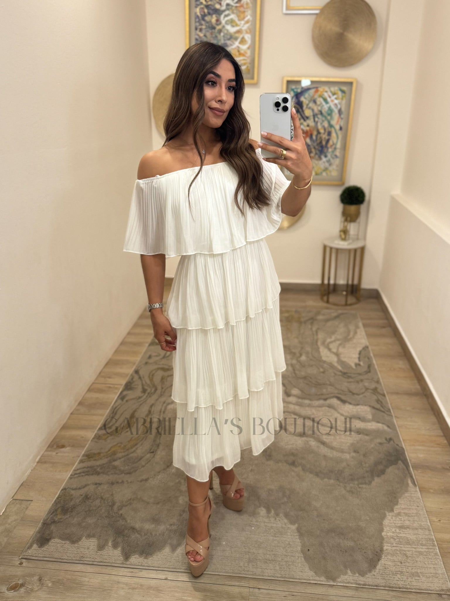 VESTIDO BLANCO