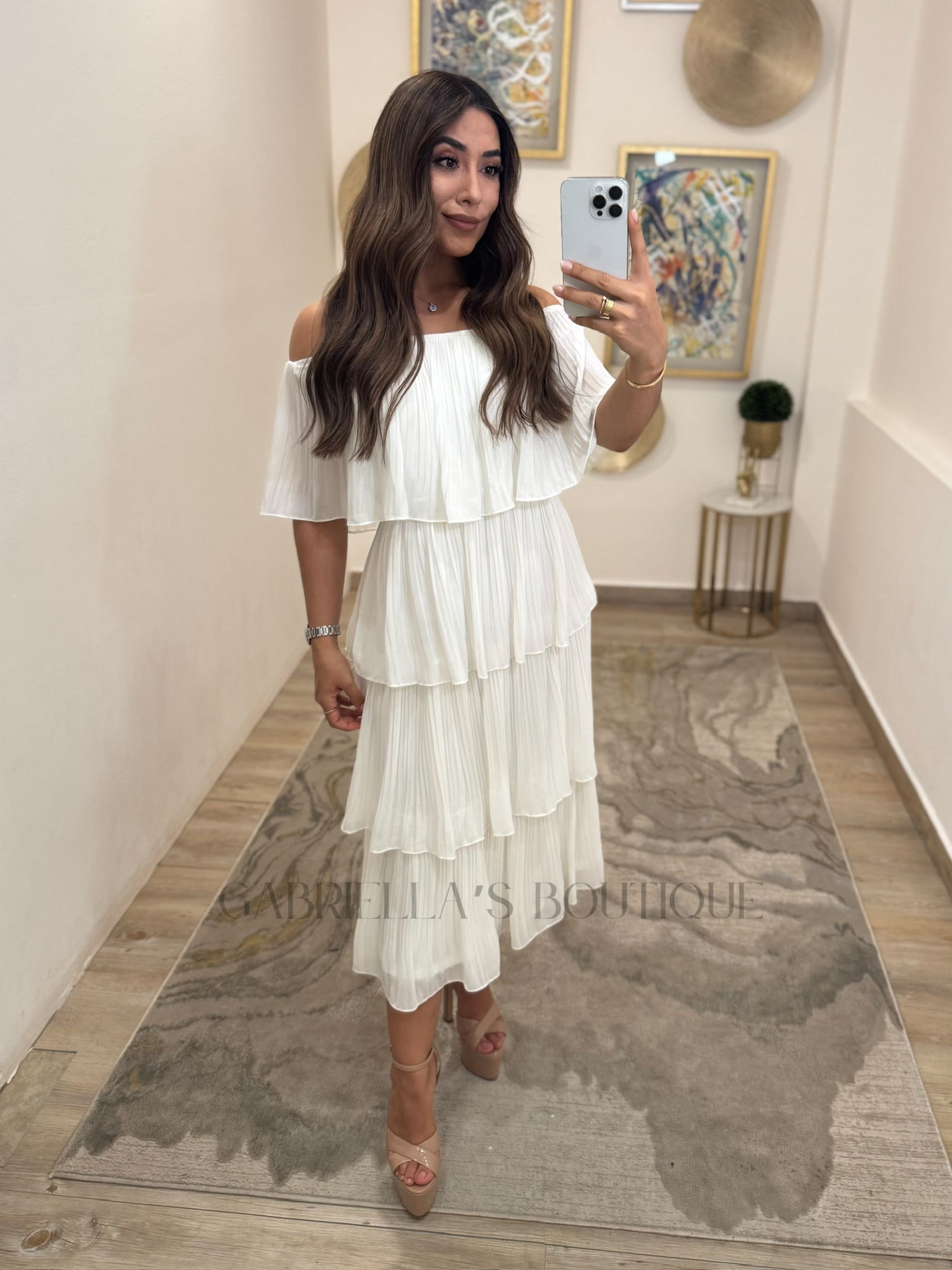 VESTIDO BLANCO