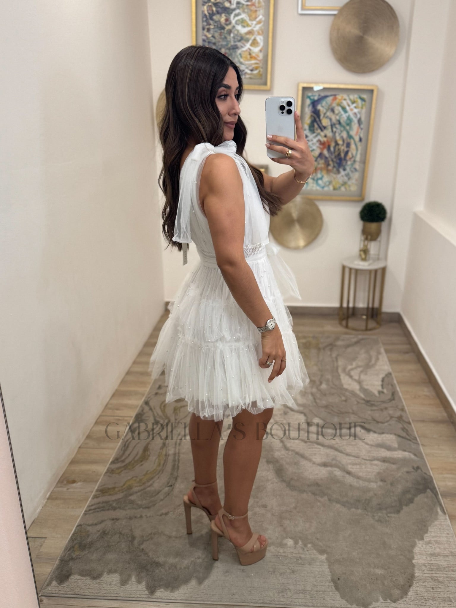 VESTIDO BLANCO