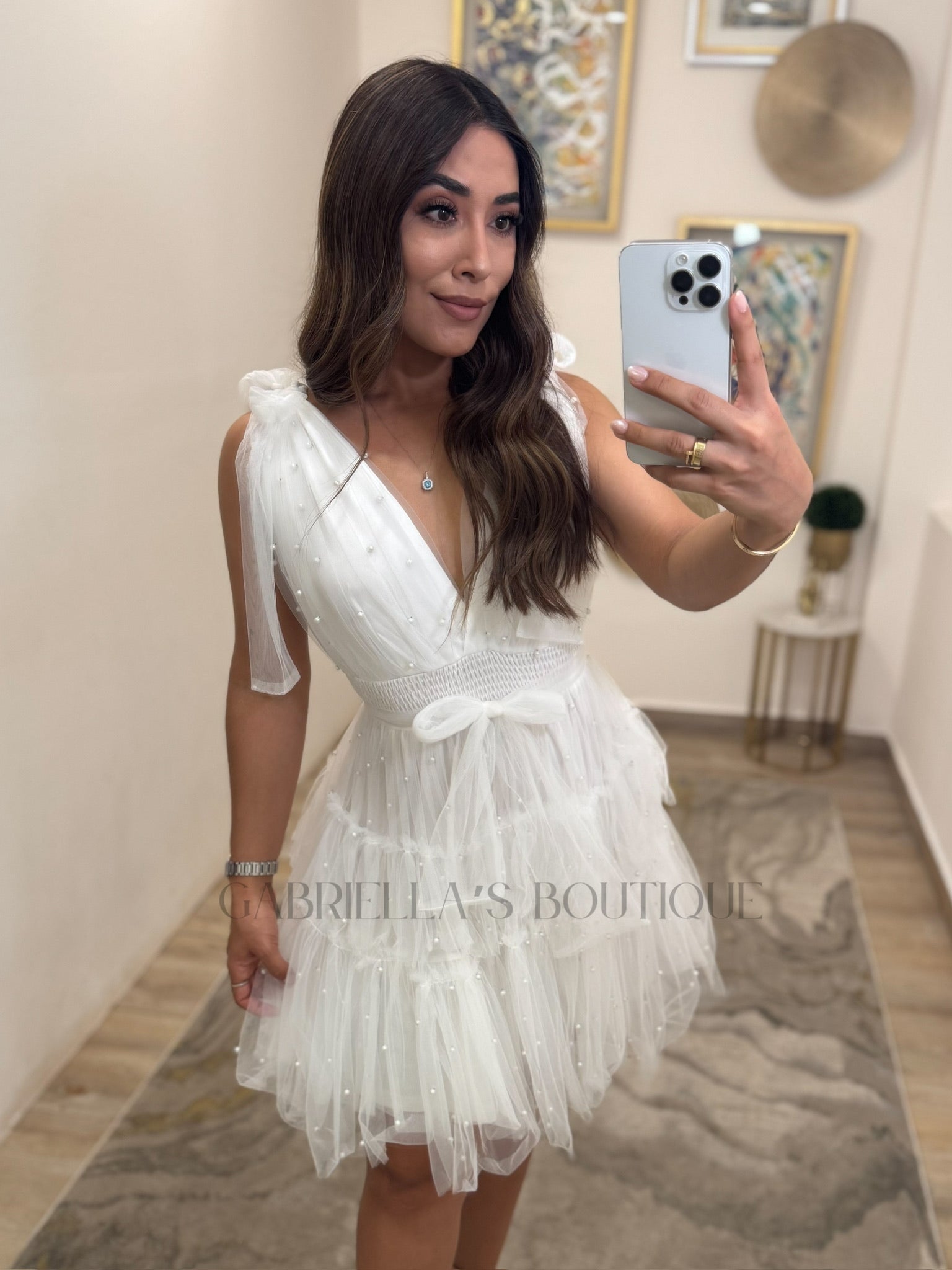 VESTIDO BLANCO