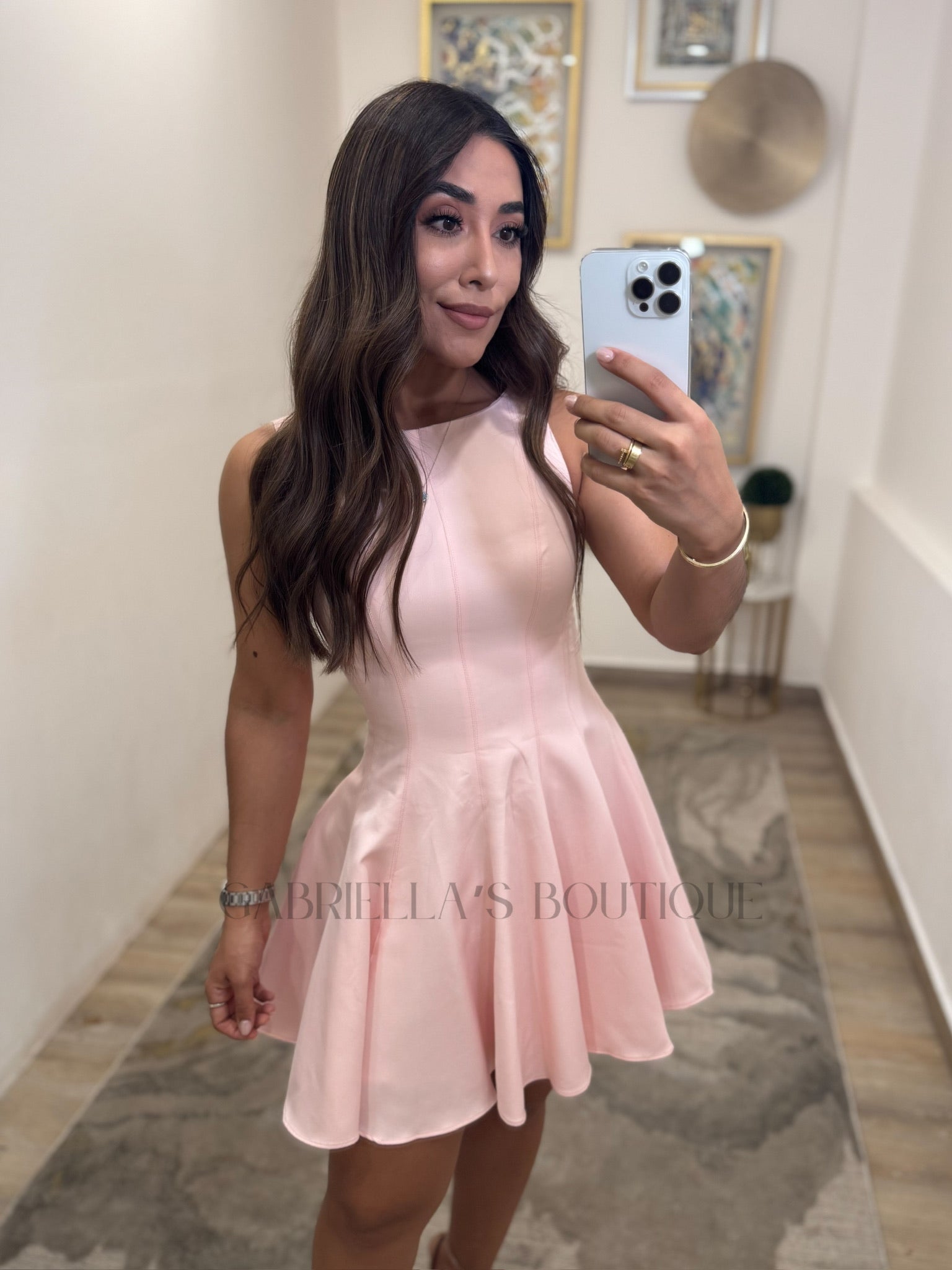 VESTIDO ROSA