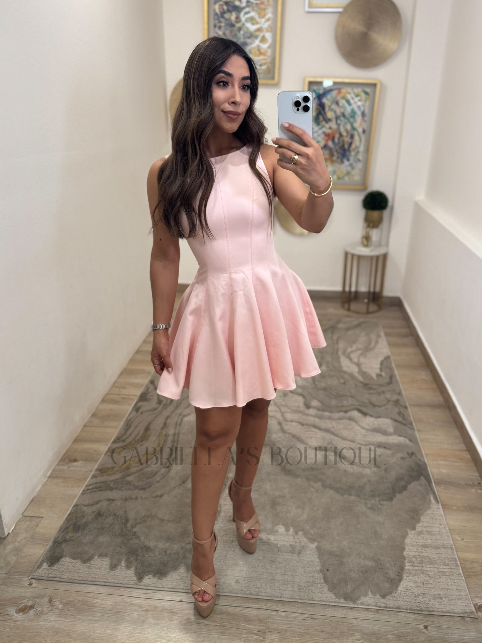 VESTIDO ROSA