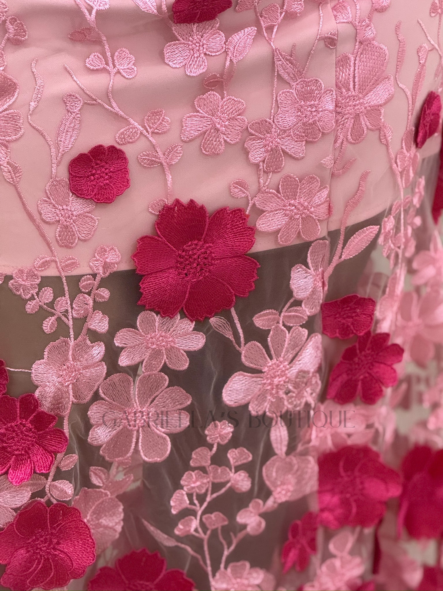 VESTIDO ROSA