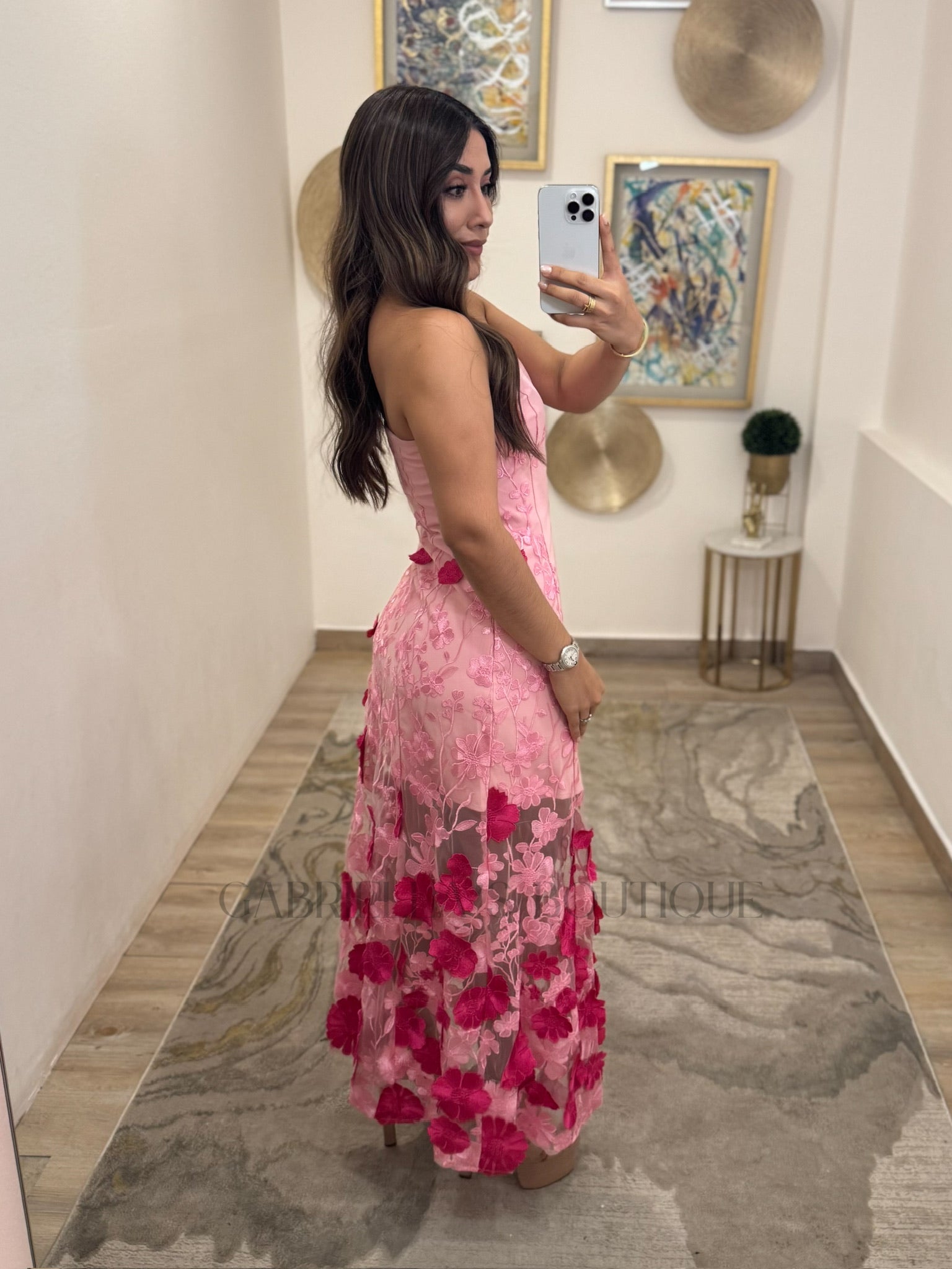 VESTIDO ROSA