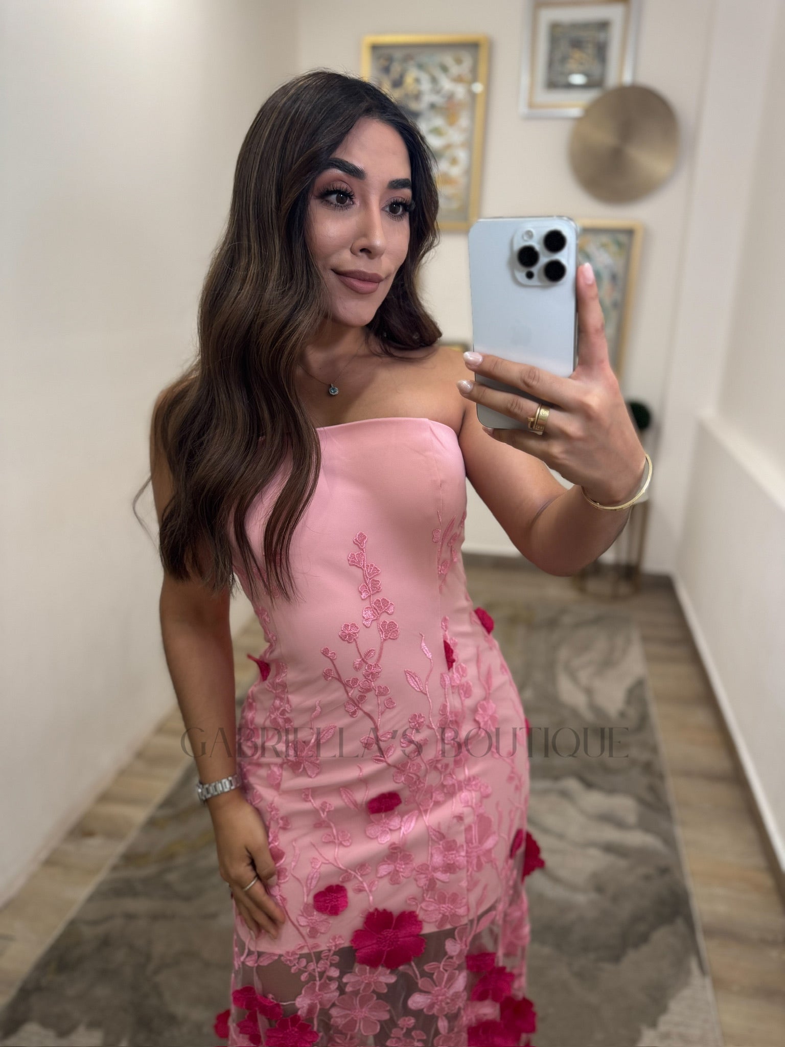VESTIDO ROSA