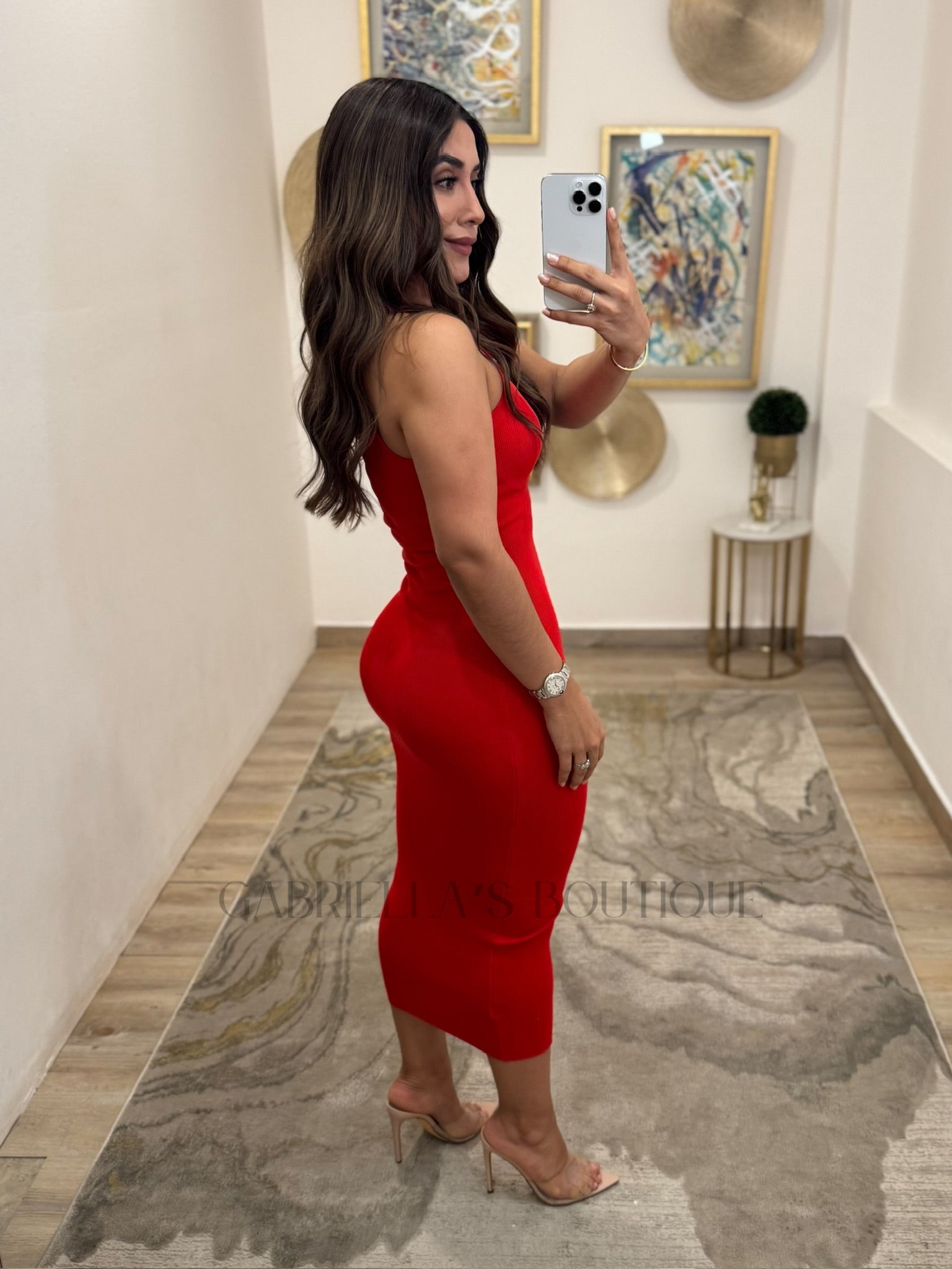 VESTIDO ROJO