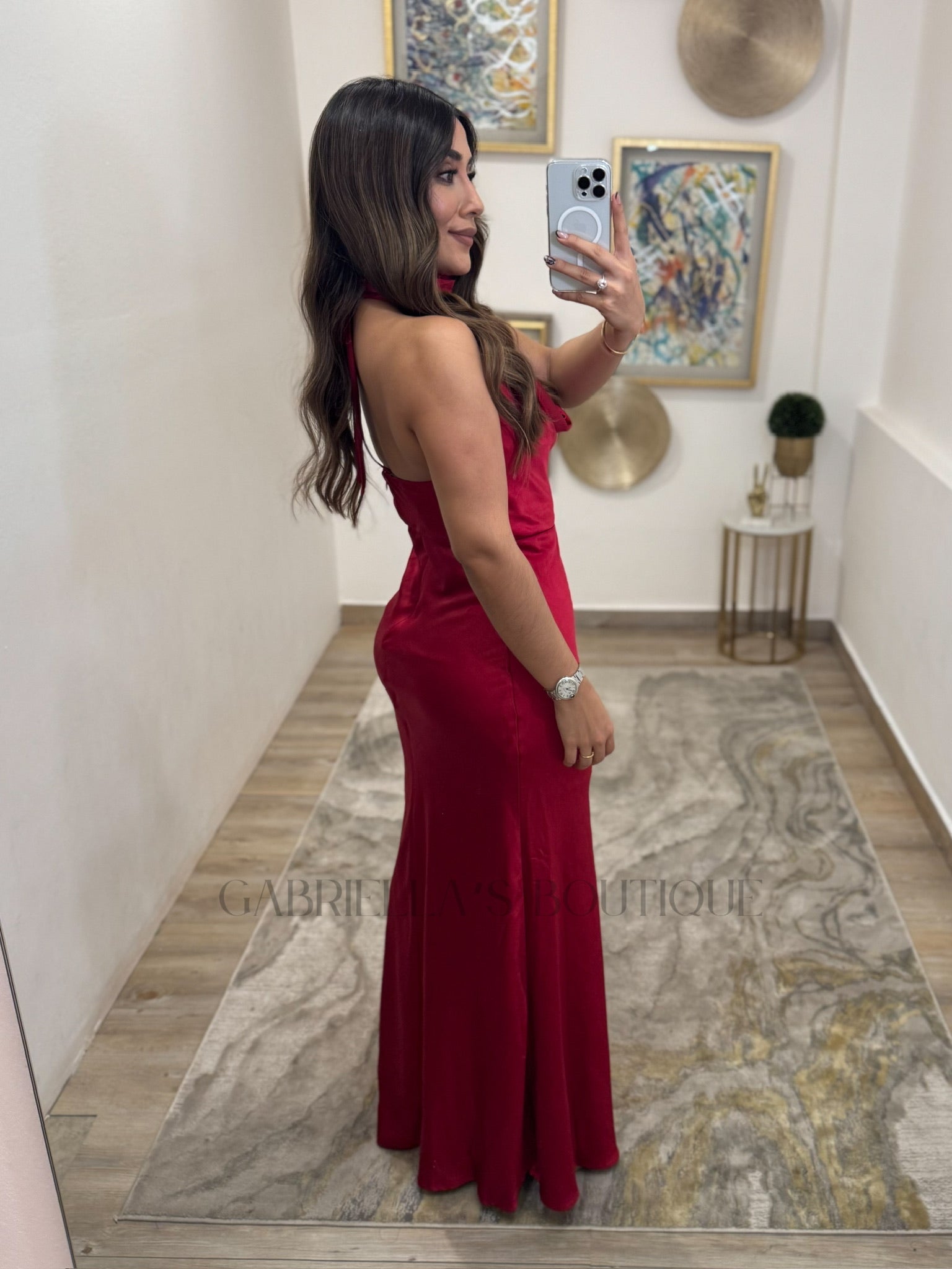 VESTIDO ROJO