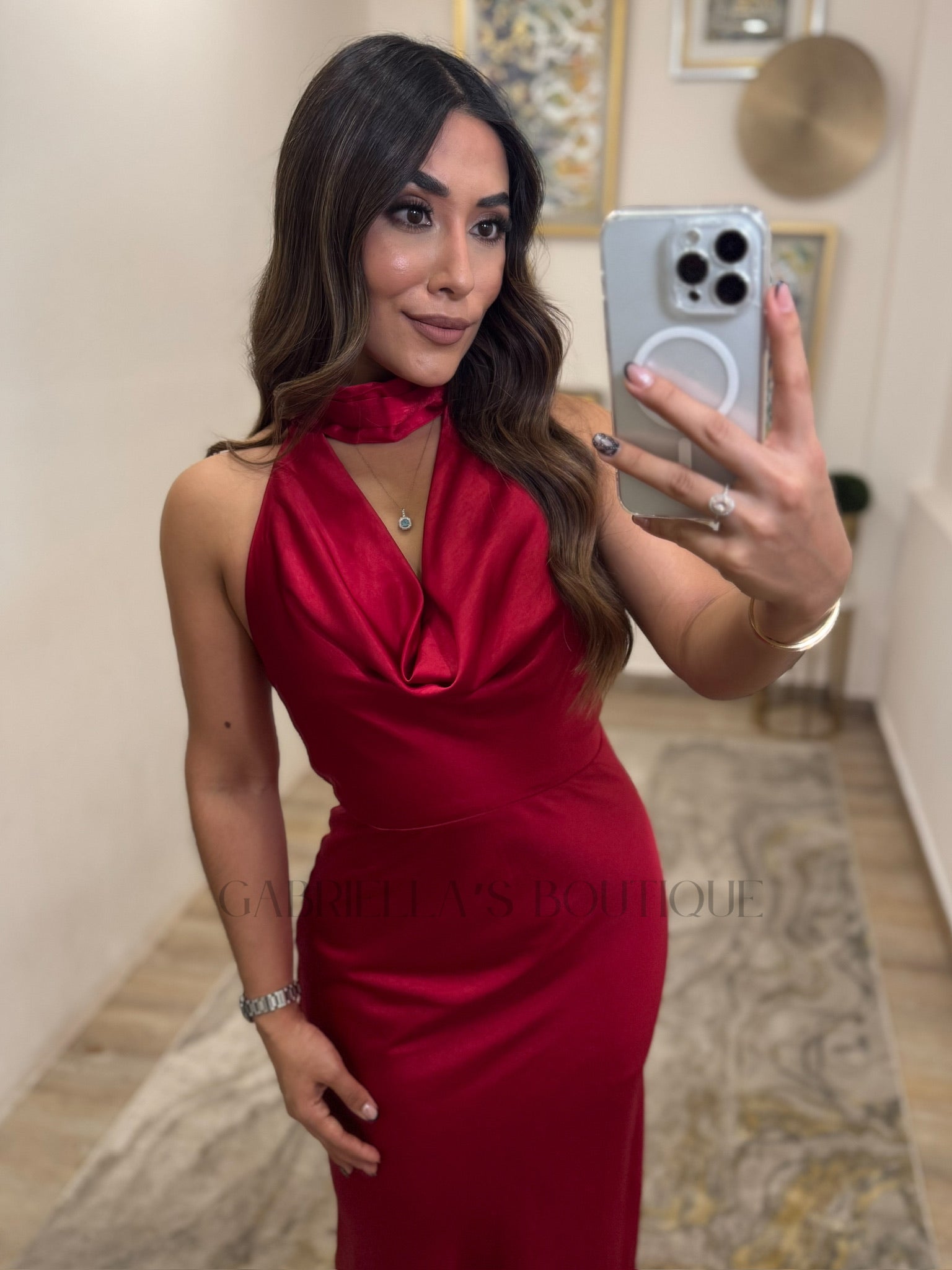 VESTIDO ROJO