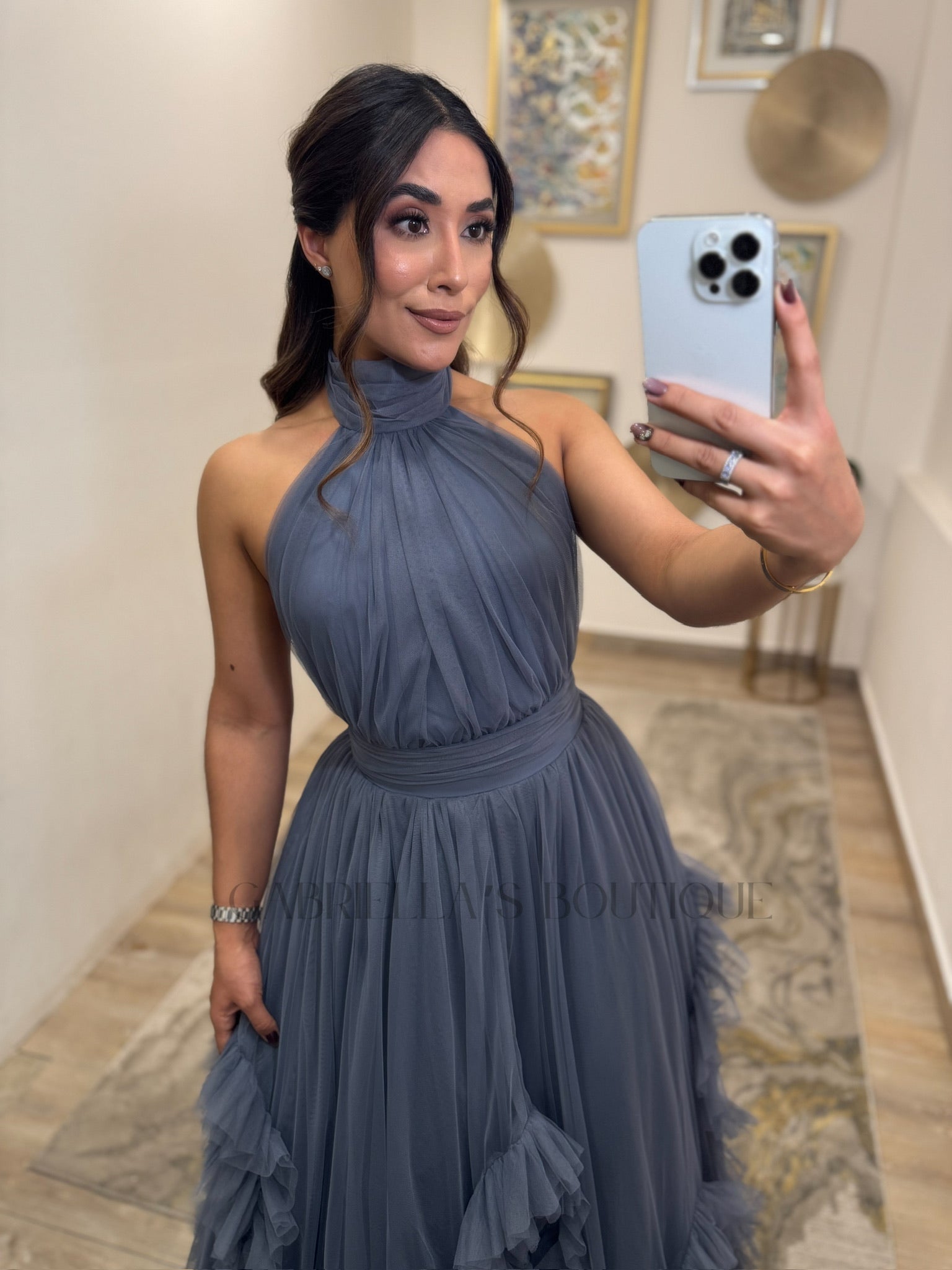 VESTIDO AZUL