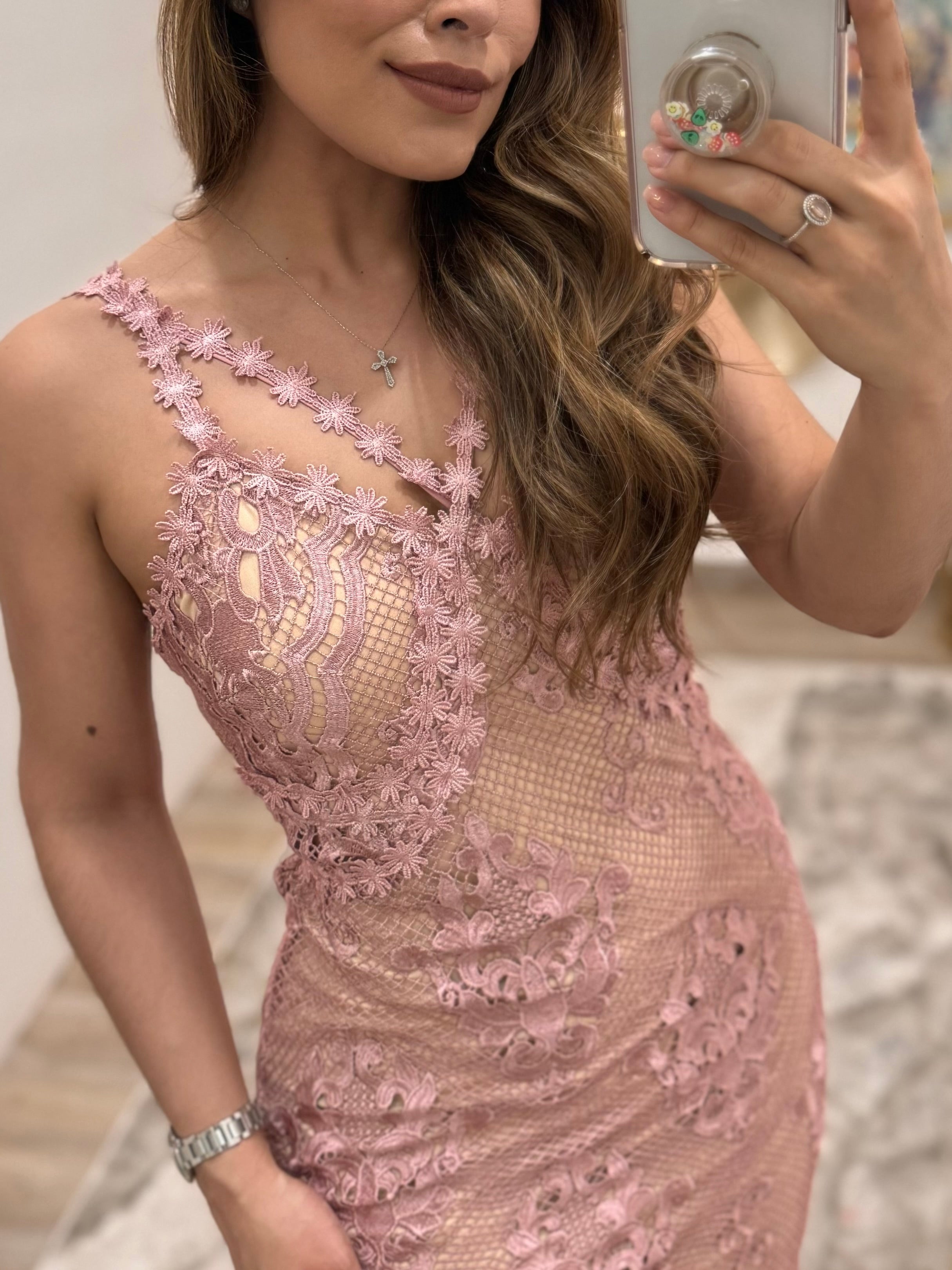 Vestido rosaa