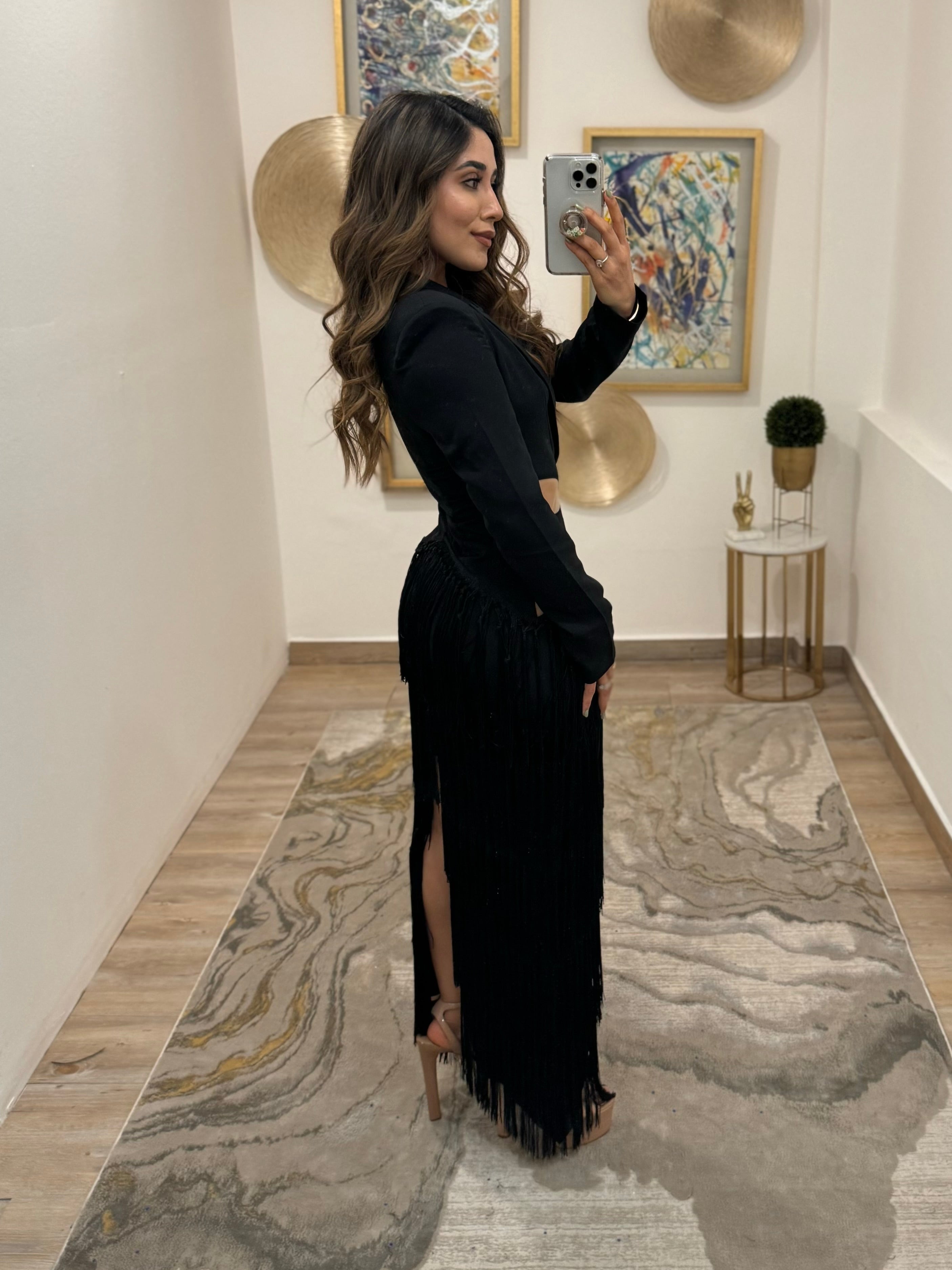 Vestido barbas