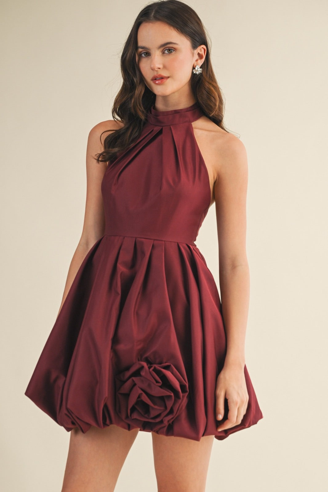 VESTIDO GUINDA