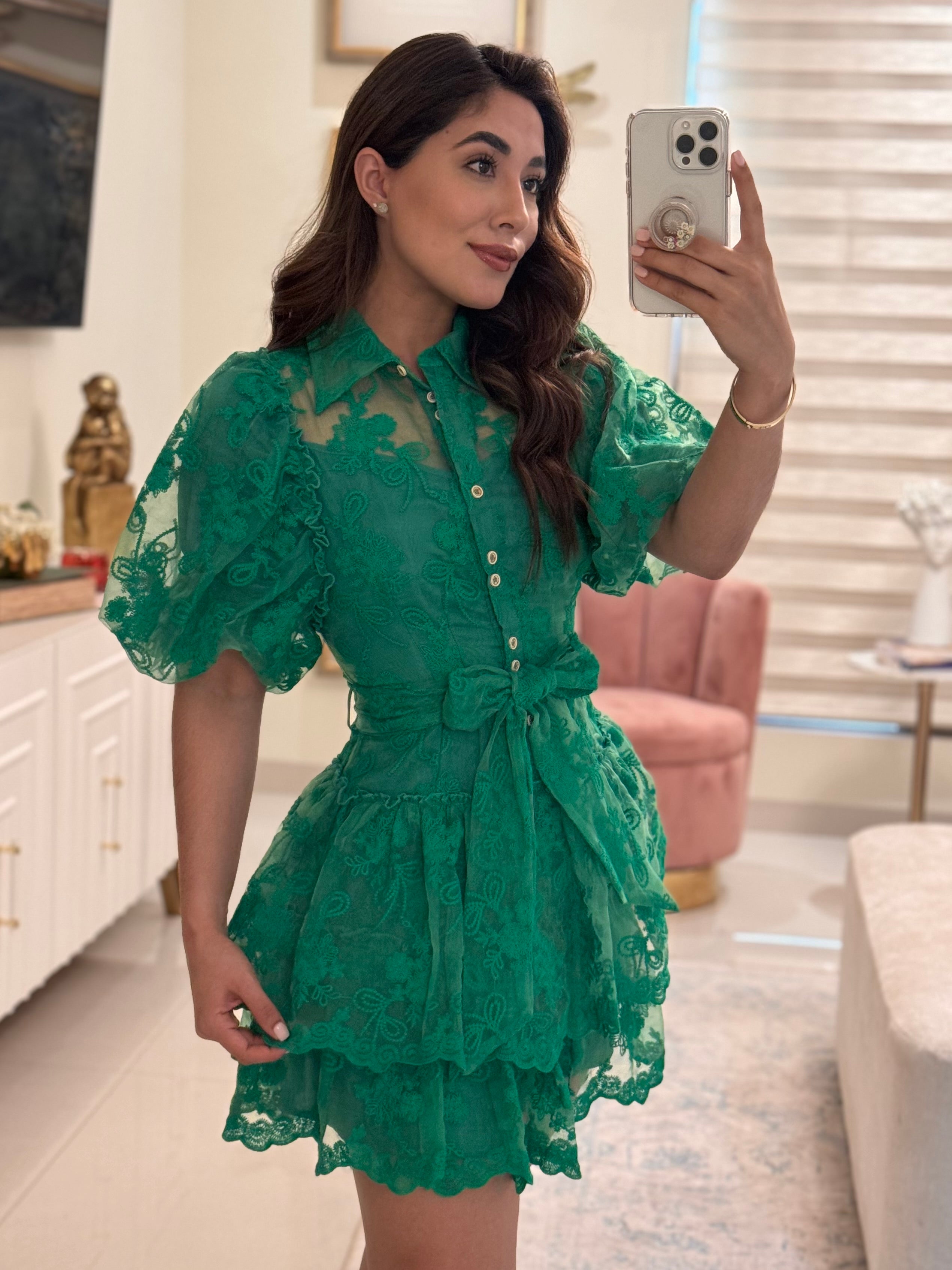 Vestido verde