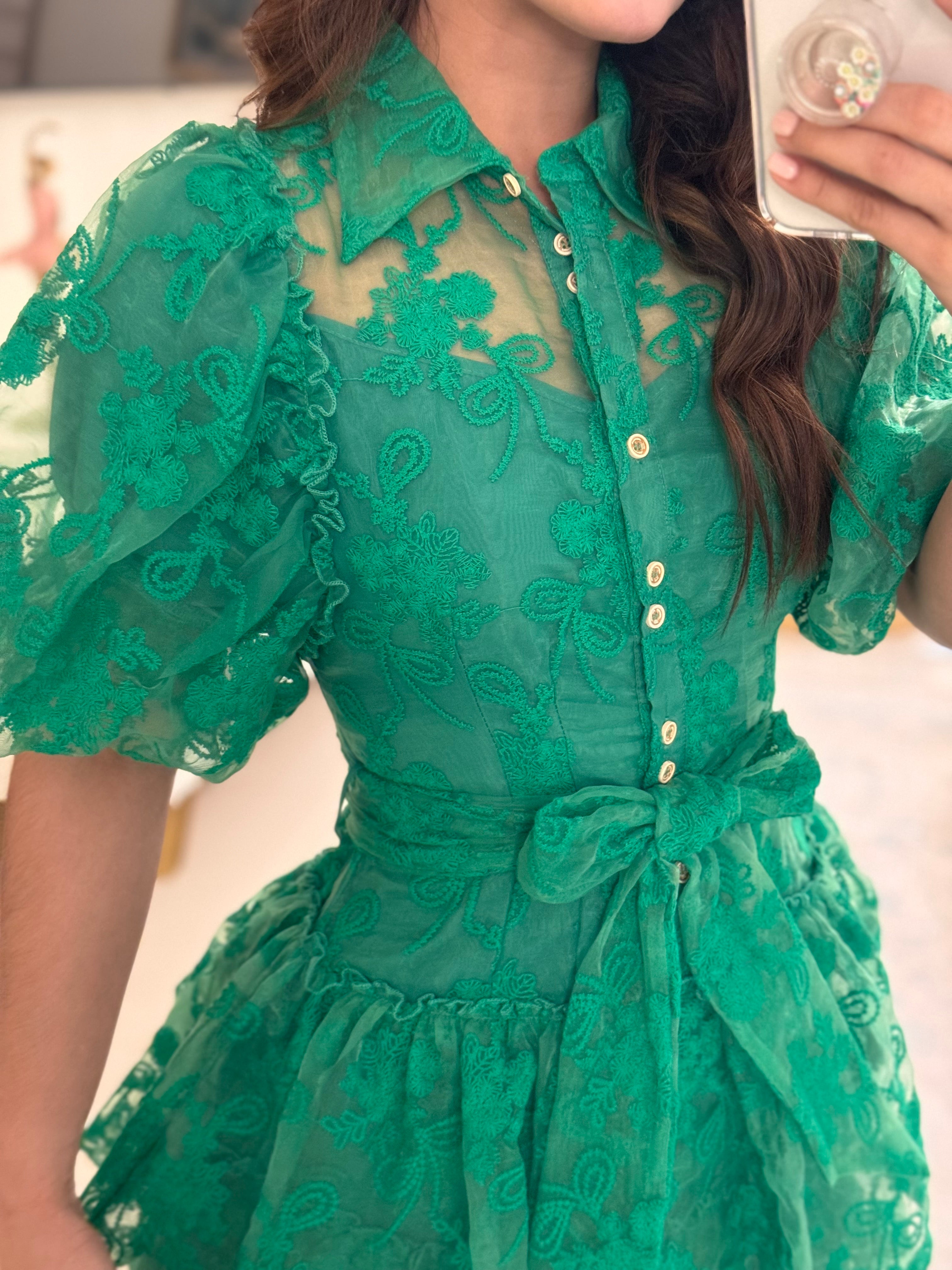 Vestido verde