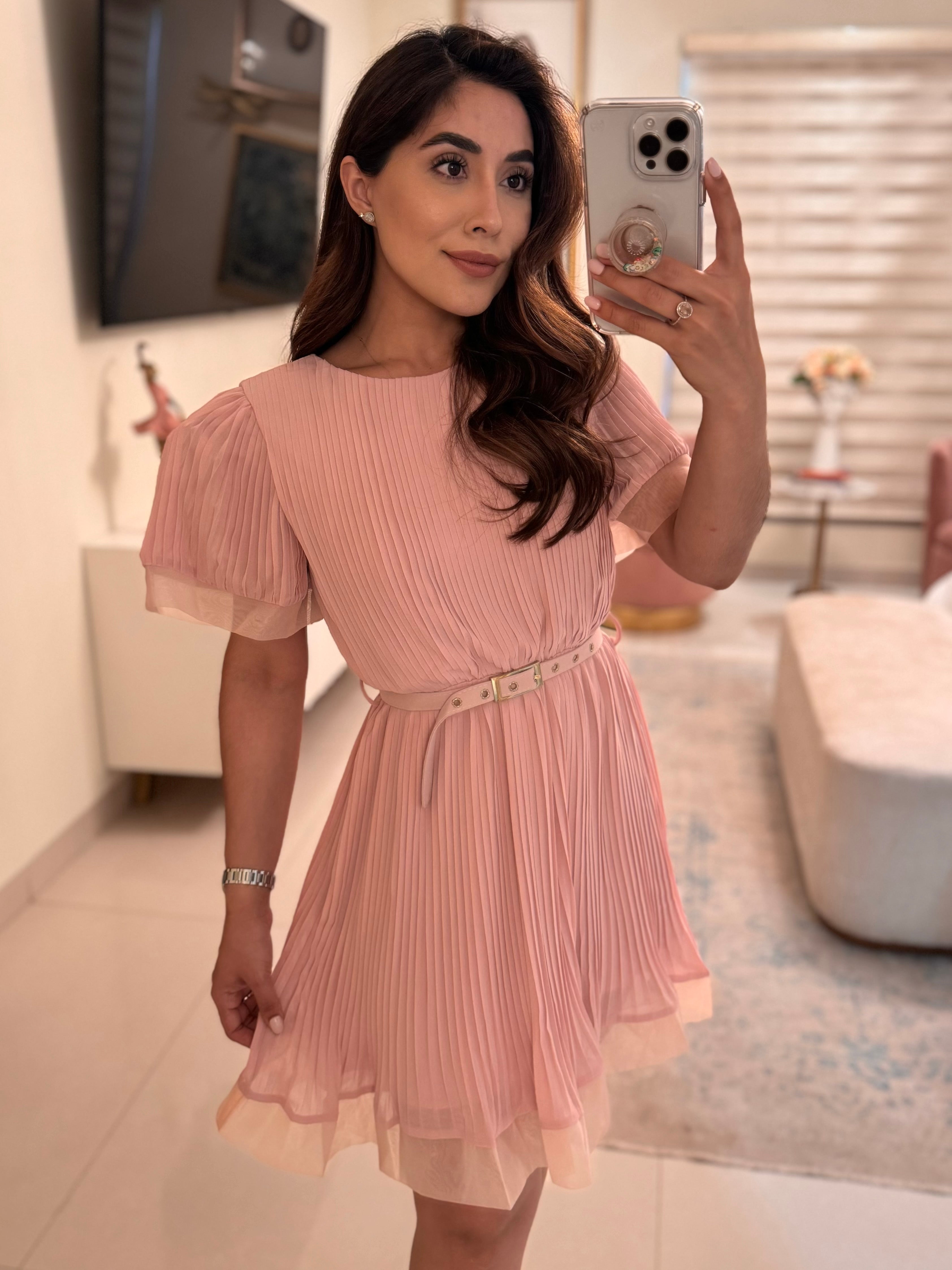 Vestido rosa