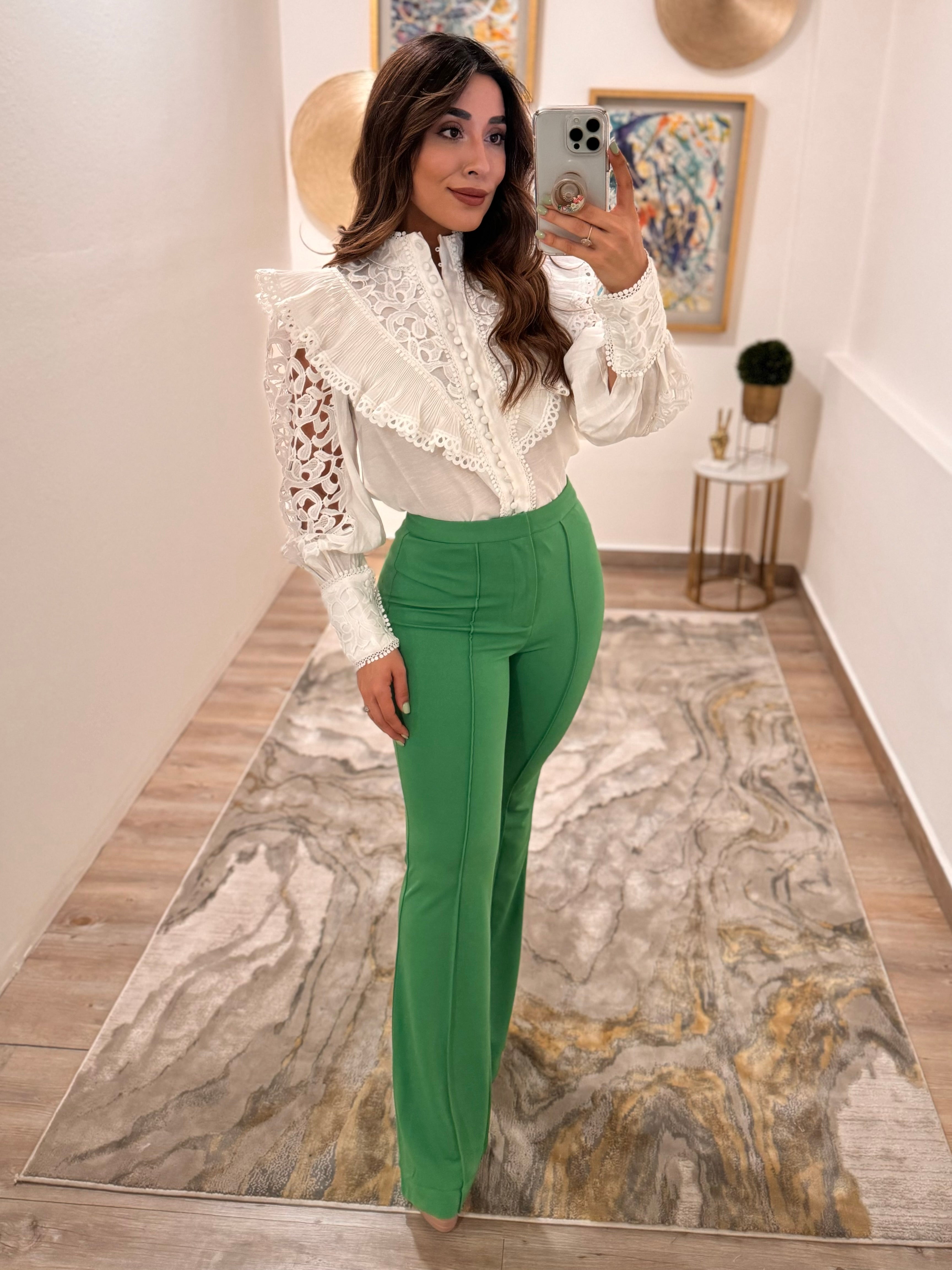 Pantalon verde