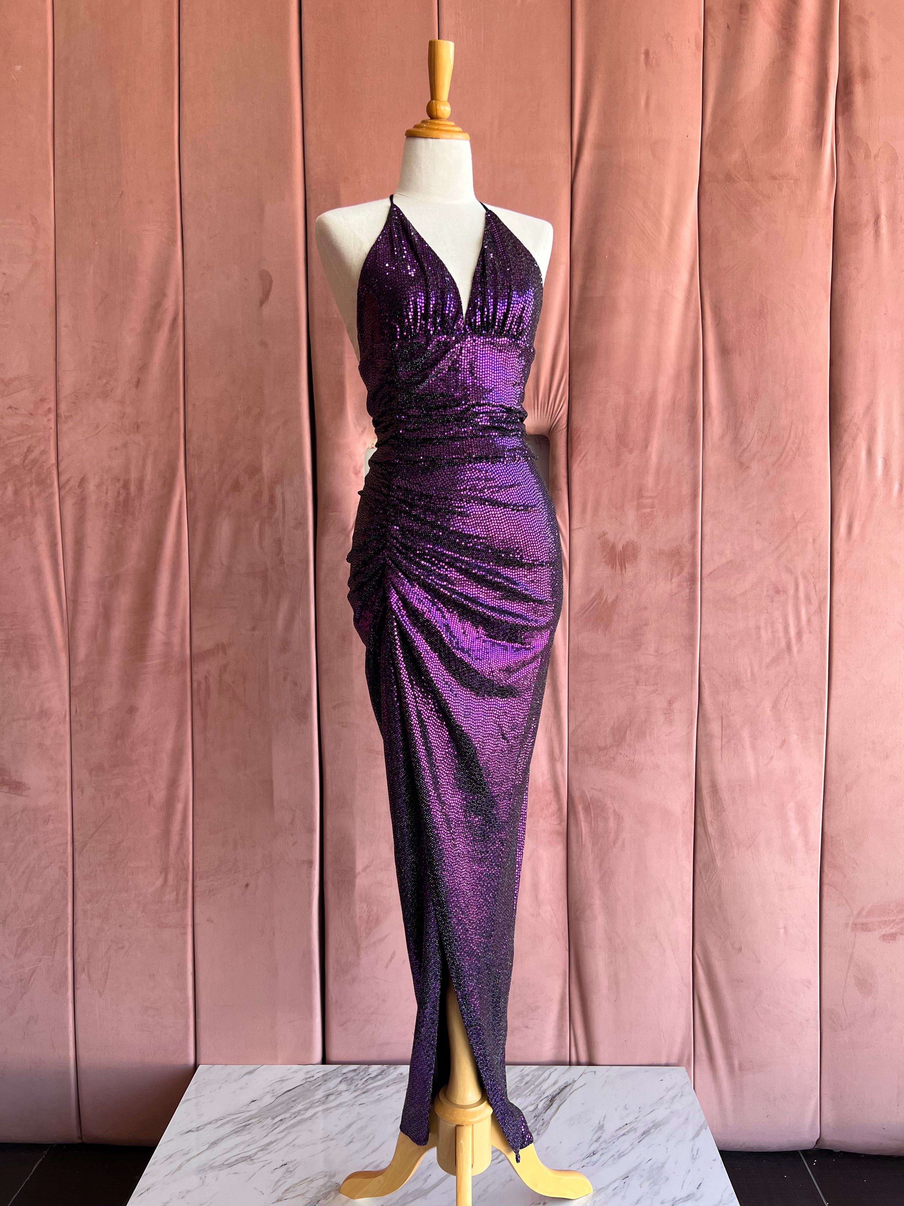 Vestido morado