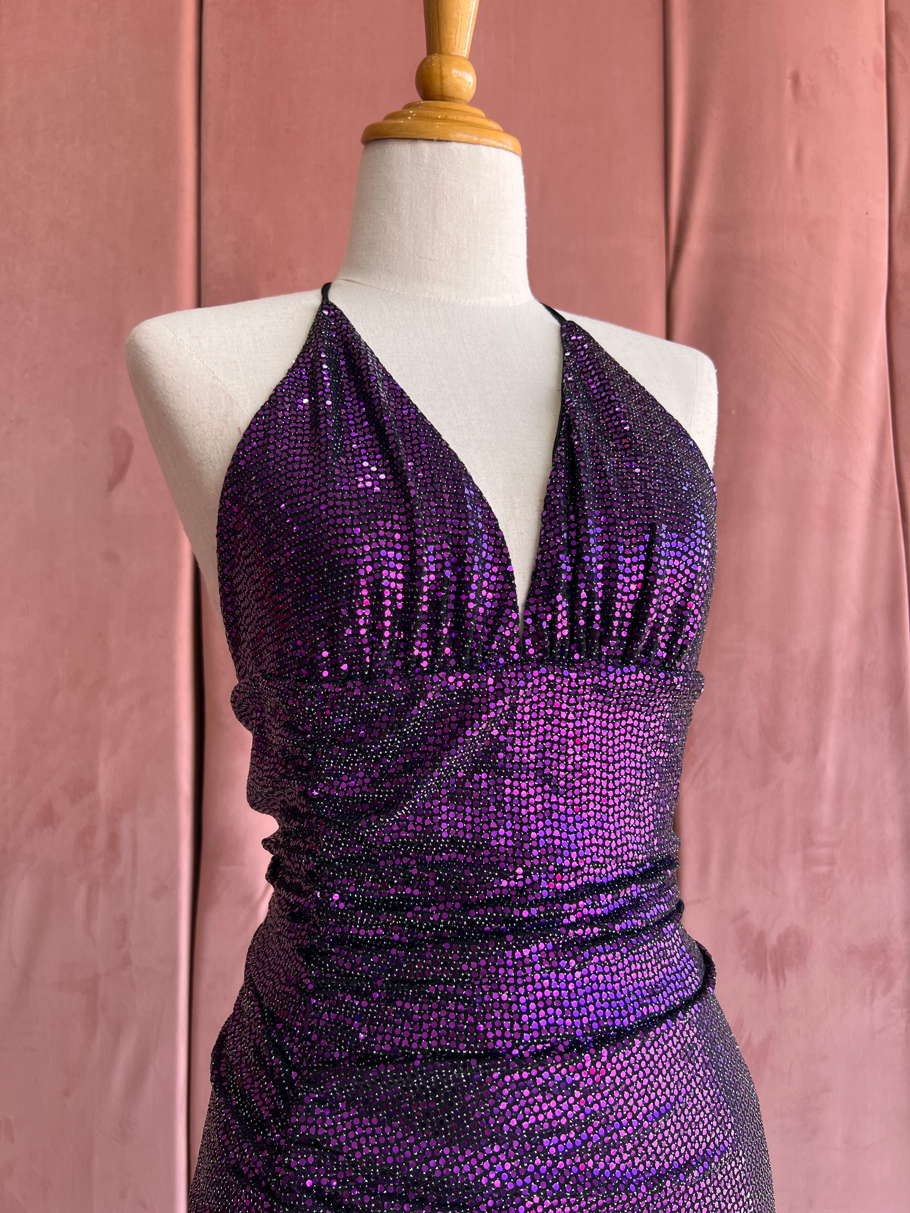 Vestido morado