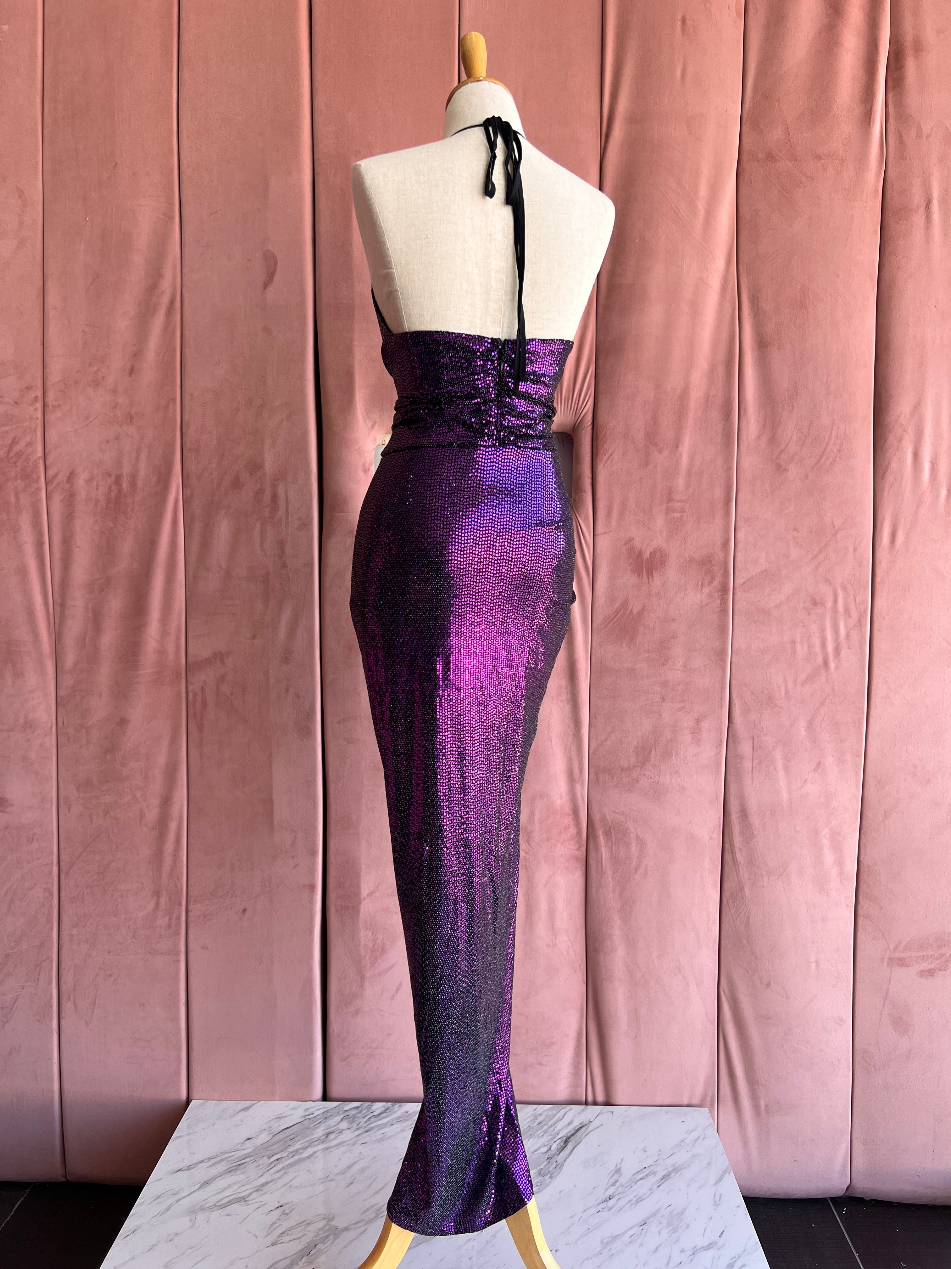 Vestido morado